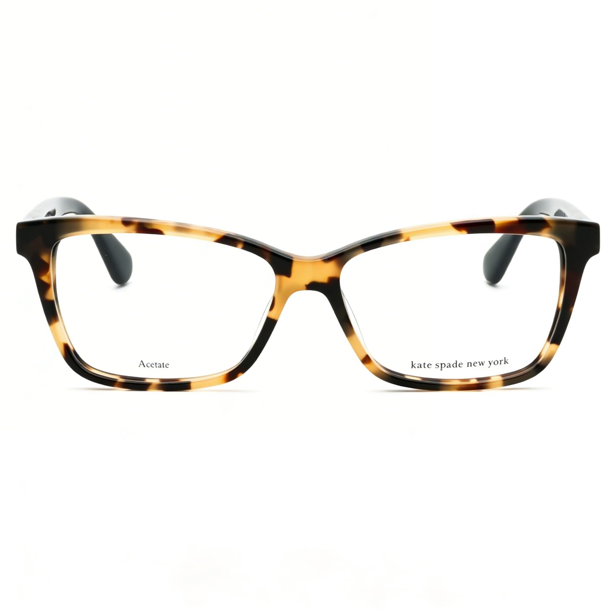 Kate Spade New York Camberly Women's Havanan Black Plastic Eyewear with Polycarbonate Lenses 53mm, Photo 2