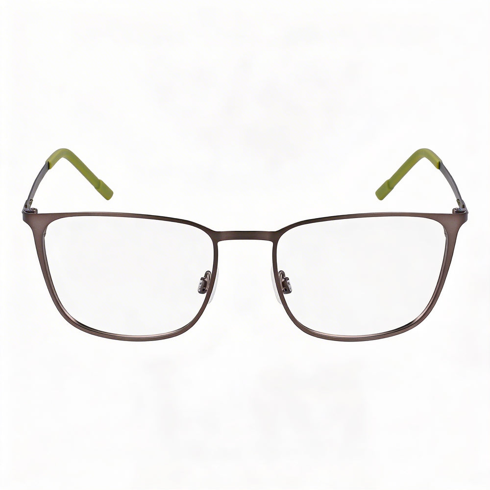 Gafas Flexon E1143 de metal para hombre con lentes de policarbonato, color gunmetal mate, 54mm