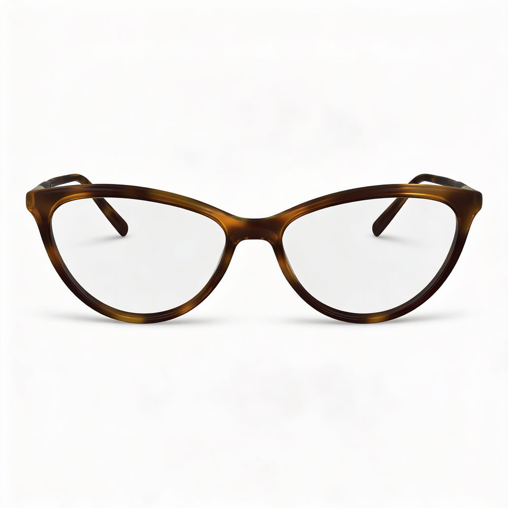 Gafas Lacoste para hombre L2952 de acetato modernas, color Habana, 54 mm, lentes transparentes de muestra, aptas para lentes recetados