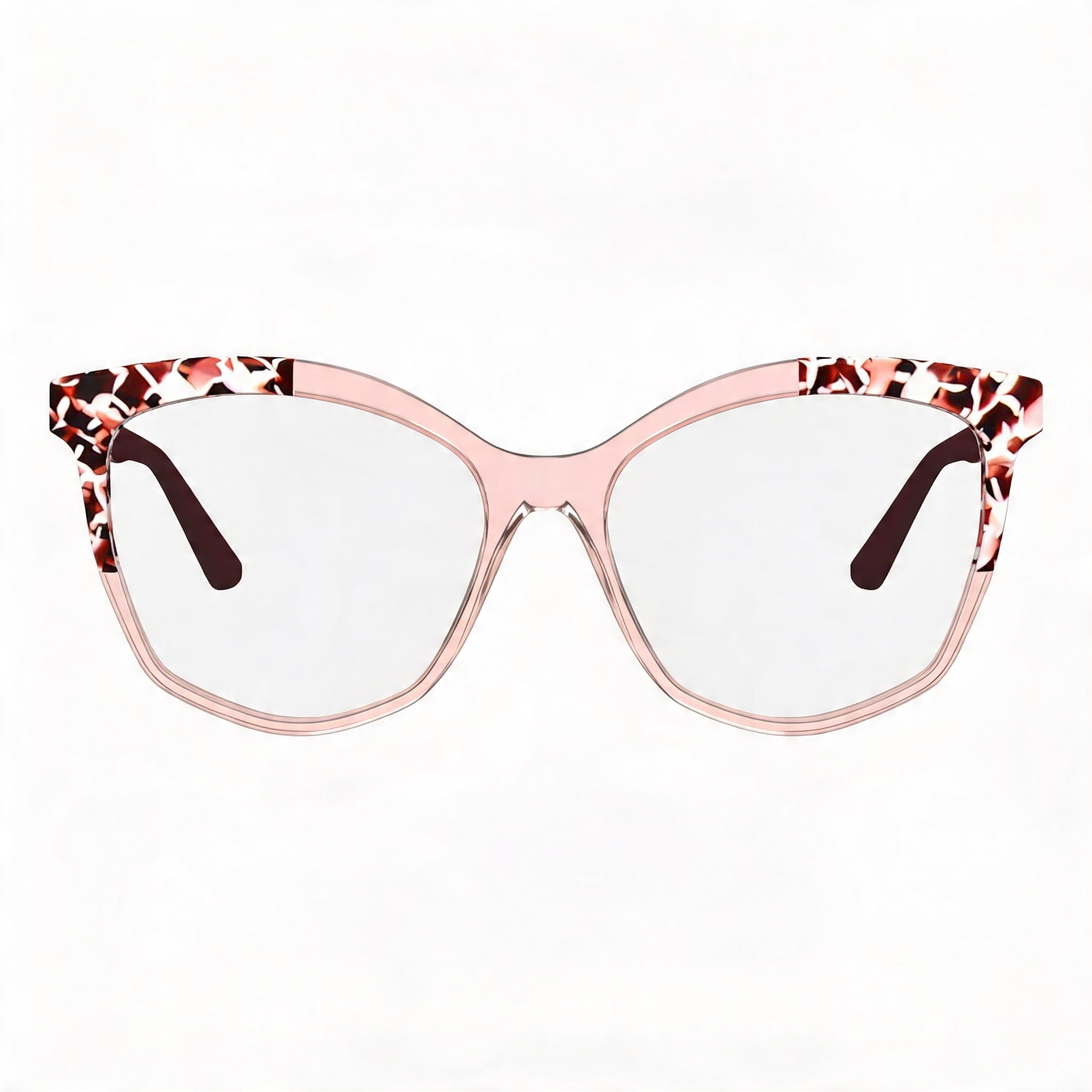 Gafas de acetato color mármol rosa Karl Lagerfeld Kl6154 para mujer, tamaño 55-16-140mm, Photo 2
