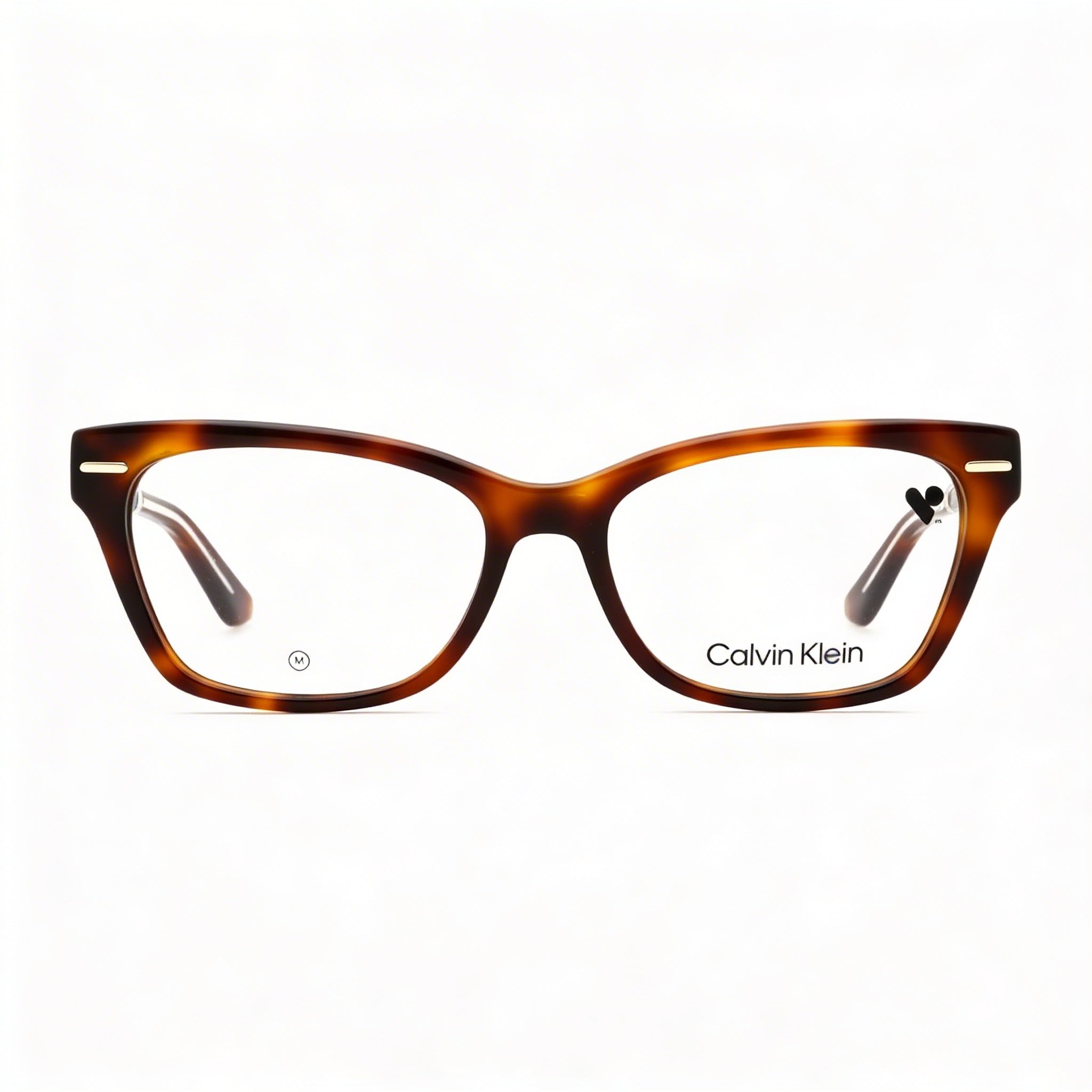 Calvin Klein Ck23512 Unisex Sunglasses featuring a Metal Frame, Lenses, Havana, with a 52mm Lens Width, Photo 2