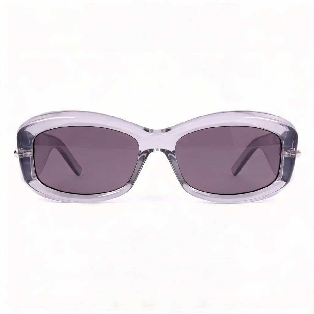 Gafas de sol polarizadas Givenchy Gv40044u para mujer | Montura gris | Lentes plateadas | Ancho de lente 56mm
