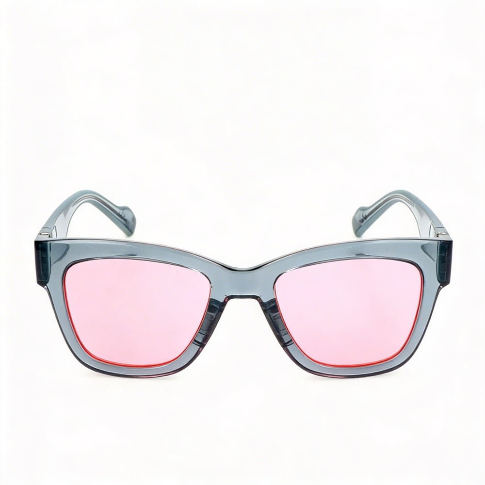 Adidas Contemporary Women's Full Rim Gradient Grey Plastic Anti-glare UV Sunglasses 52-20-140