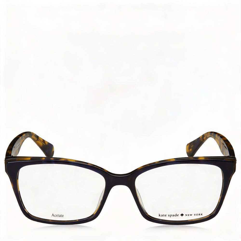 kate spade new york Jeri JBW Women's Cat Eye Full Rim Acetate Eyeglasses in Havana, Size 52mm