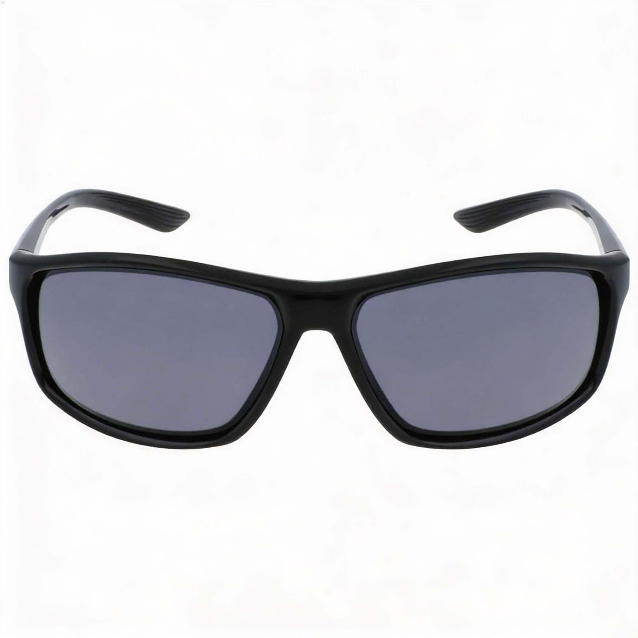 Gafas de sol deportivas unisex Nike Adrenaline con montura envolvente, negras, de acetato gris, protección UV 29-66-135, Photo 2