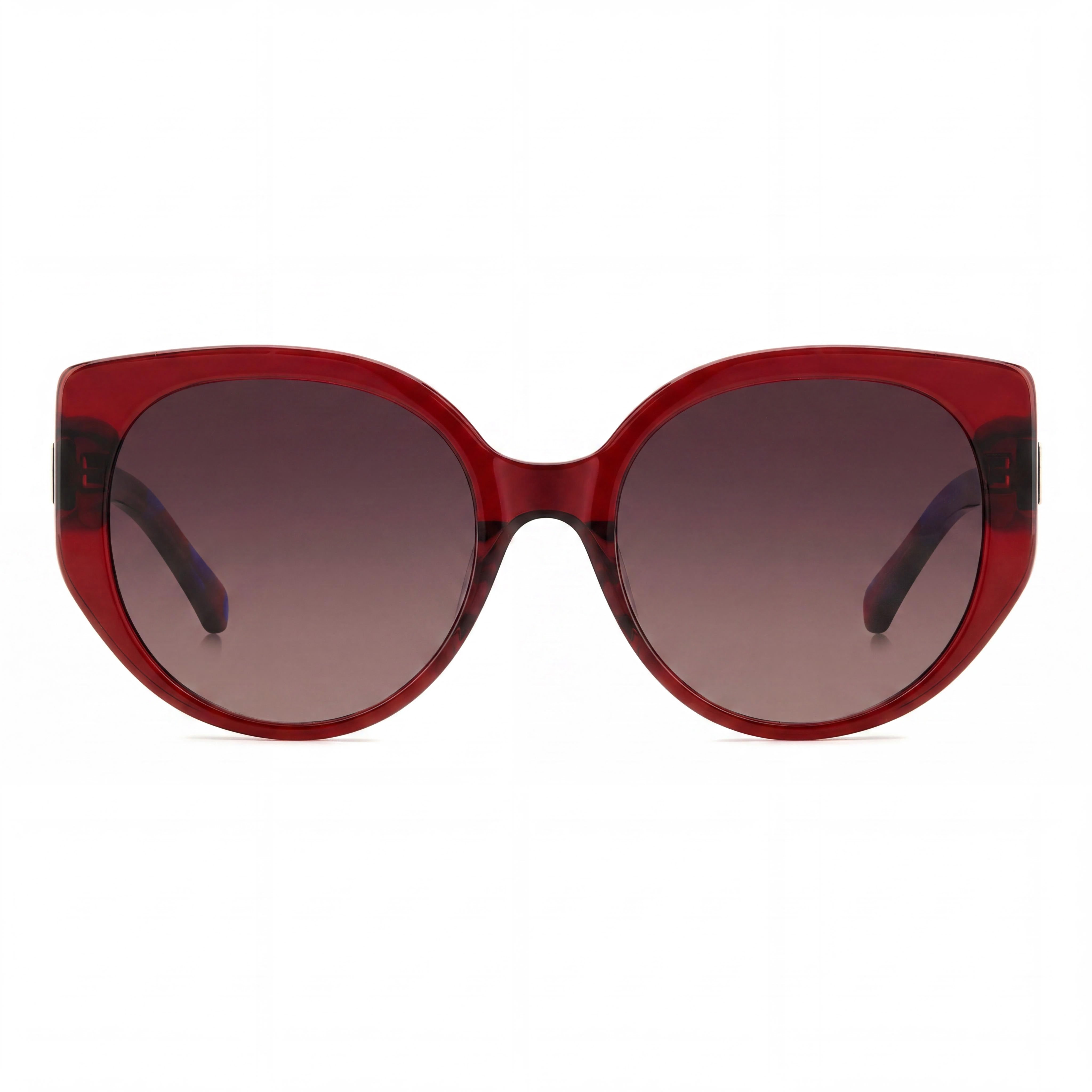kate spade new york Seraphina/G/S Women's Red Ecological Oil Frame Non-Polarized Sunglasses 55mm Lens Width, Photo 2