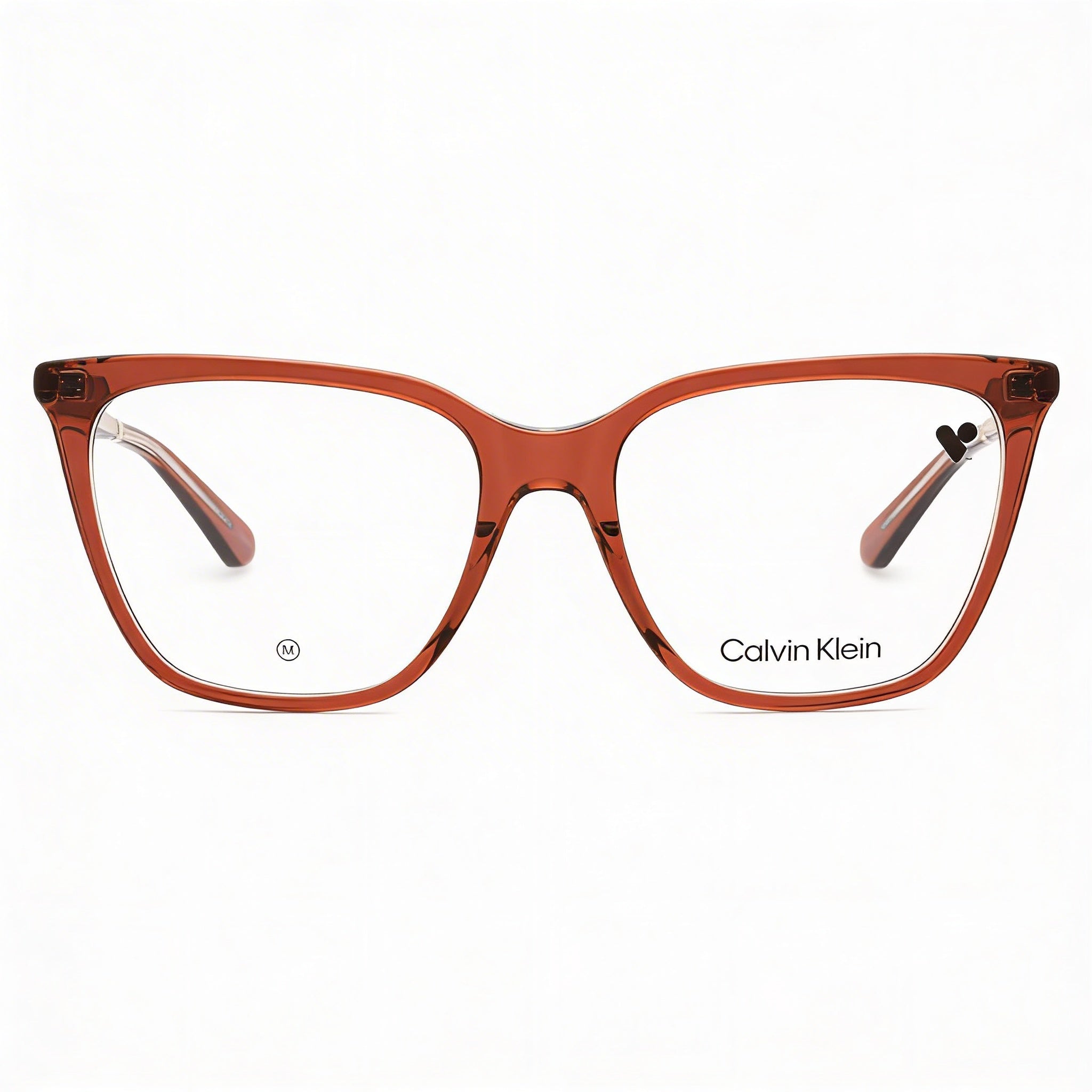 Calvin Klein Ck23513 Unisex Metal Frame Eyewear featuring Polycarbonate Lenses in Rose, Size 54mm, Photo 1