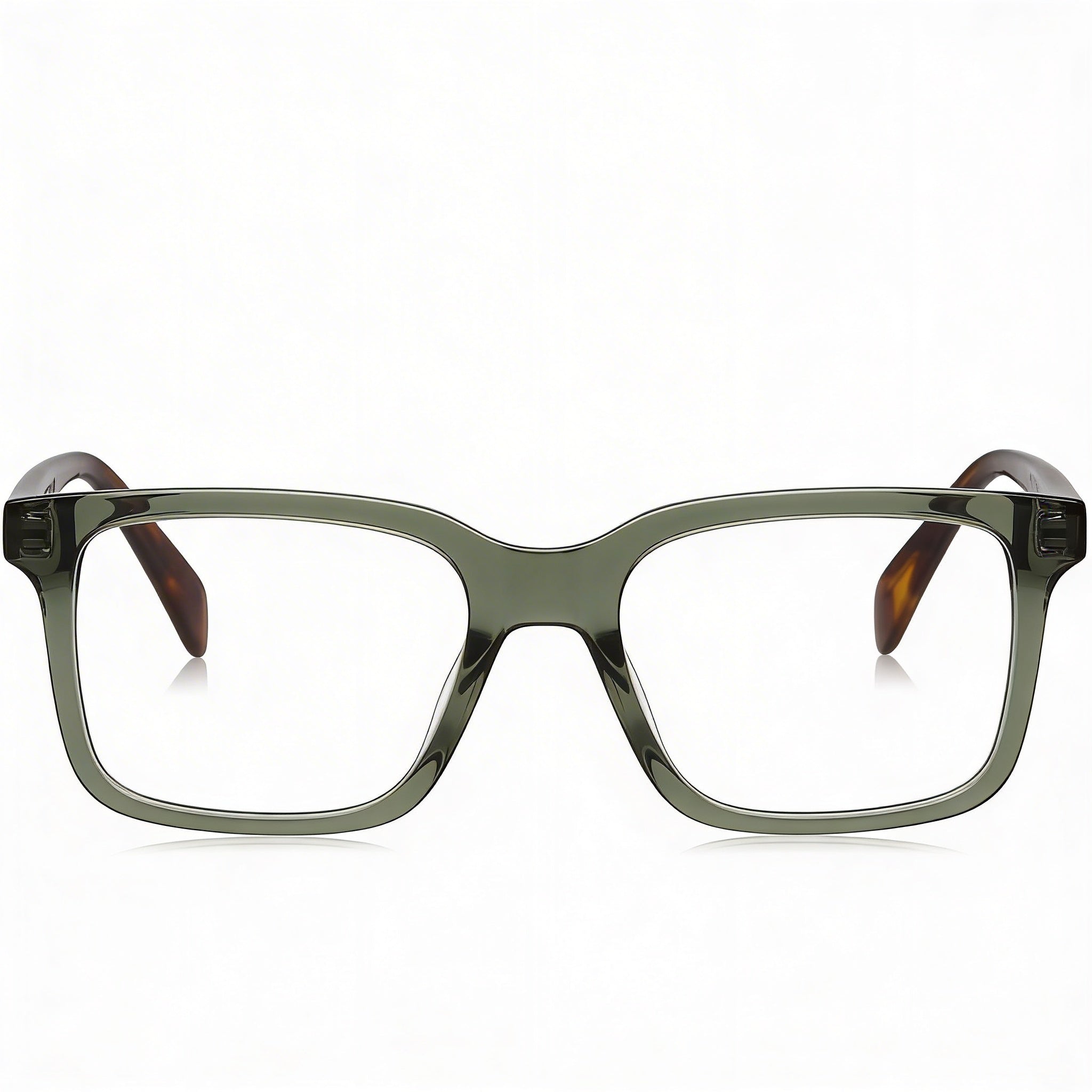 Monturas ópticas Rag & Bone Casual para hombre RNB7053/G de acetato verde con lentes transparentes 53-19-145, Photo 2