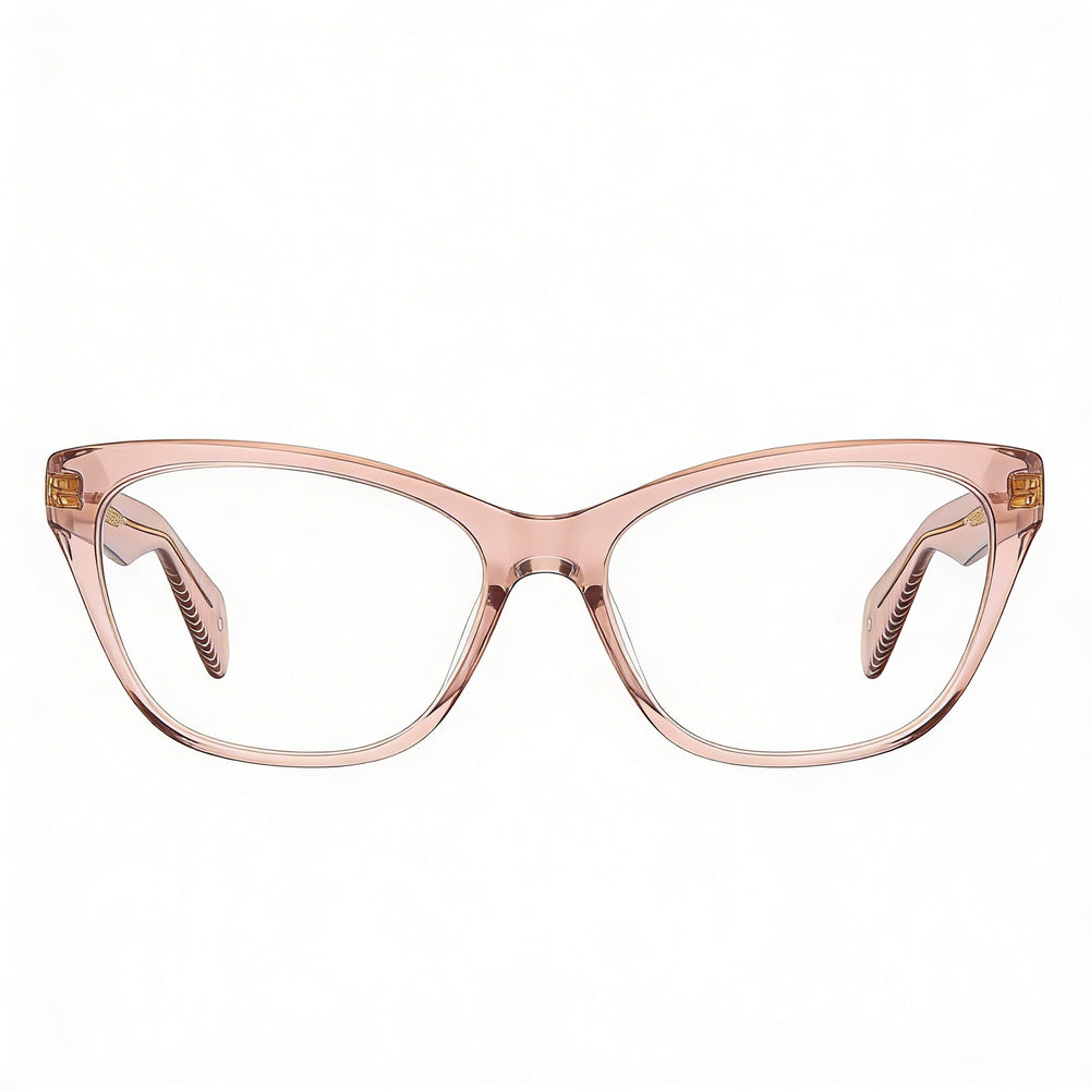 rag & bone RNB3039 Gafas con montura ojo de gato color nude ECO PMMA adaptables a la luz para mujer 52-16-140