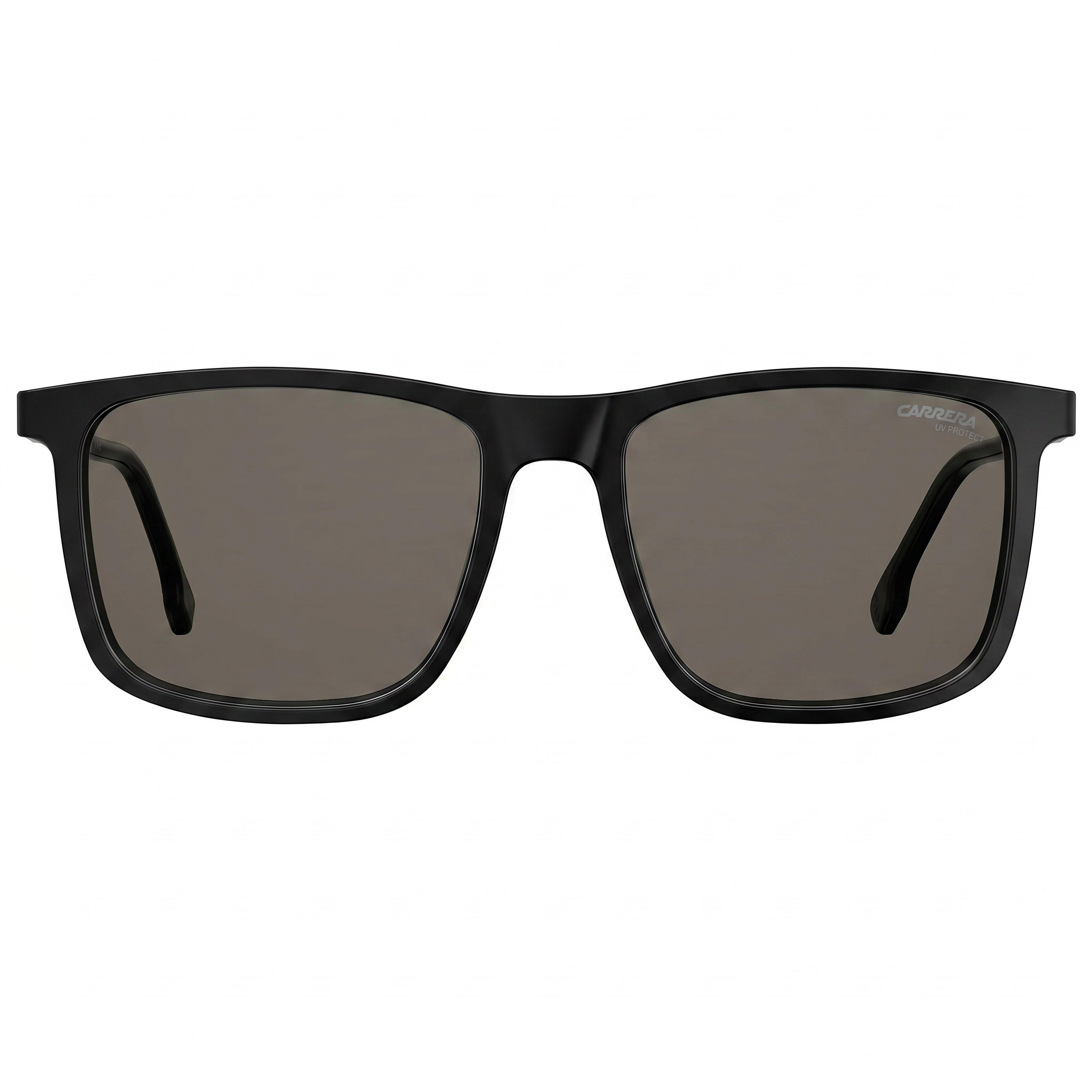 Gafas de sol Carrera 231/S unisex rectangulares con montura de poliamida negra y lente de policarbonato negro con protección UV de 55 mm, Photo 2