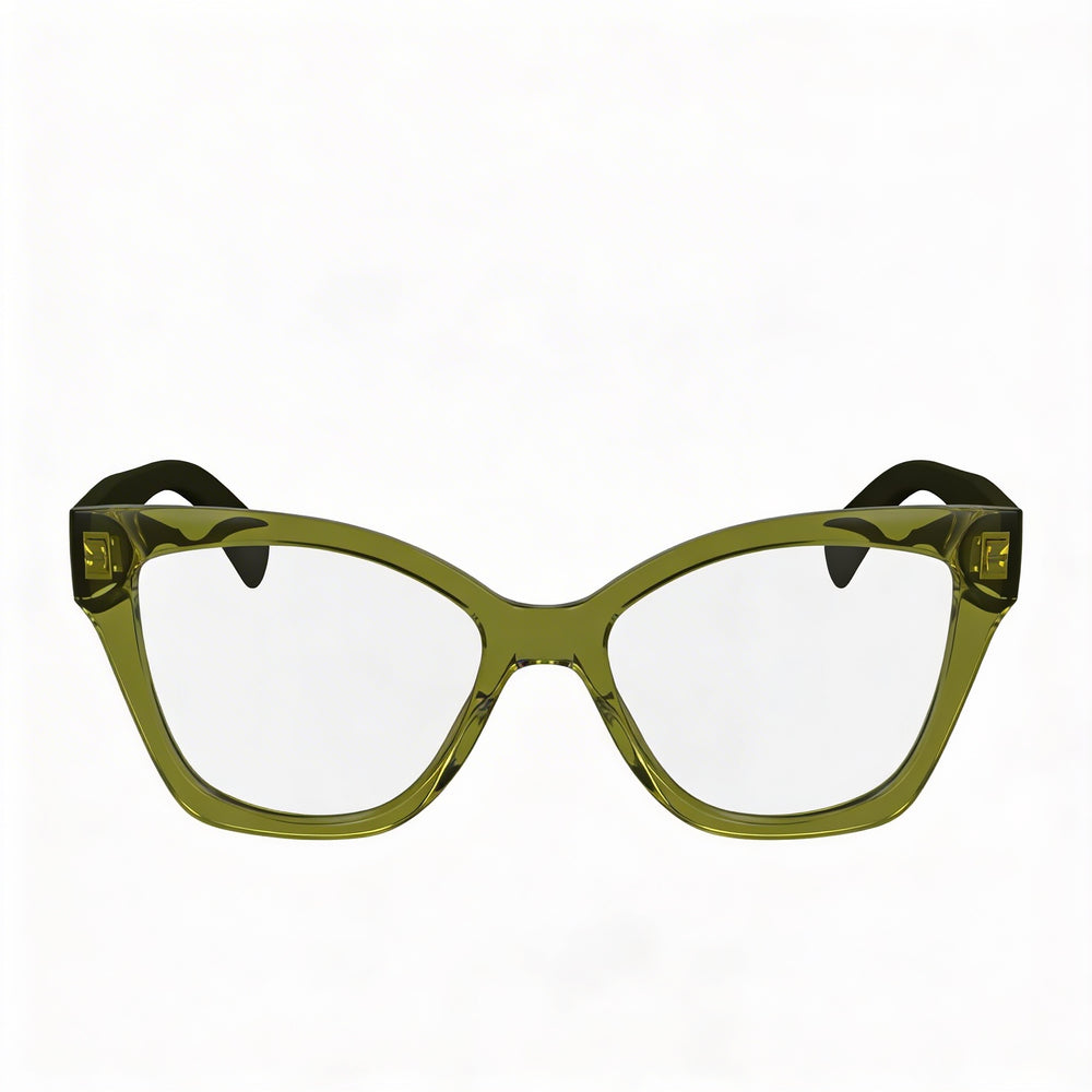 Gafas de sol KARL LAGERFELD Kl6150 unisex con montura inyectada multicolor y lentes caqui no polarizadas de 53 mm