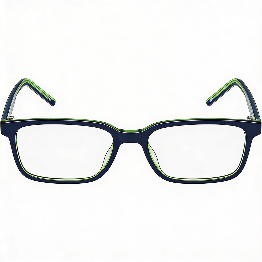 Gafas de sol Hugo Boss Audio Systems Modern para hombre con montura de acetato y lentes de policarbonato azul verdoso de 53 mm