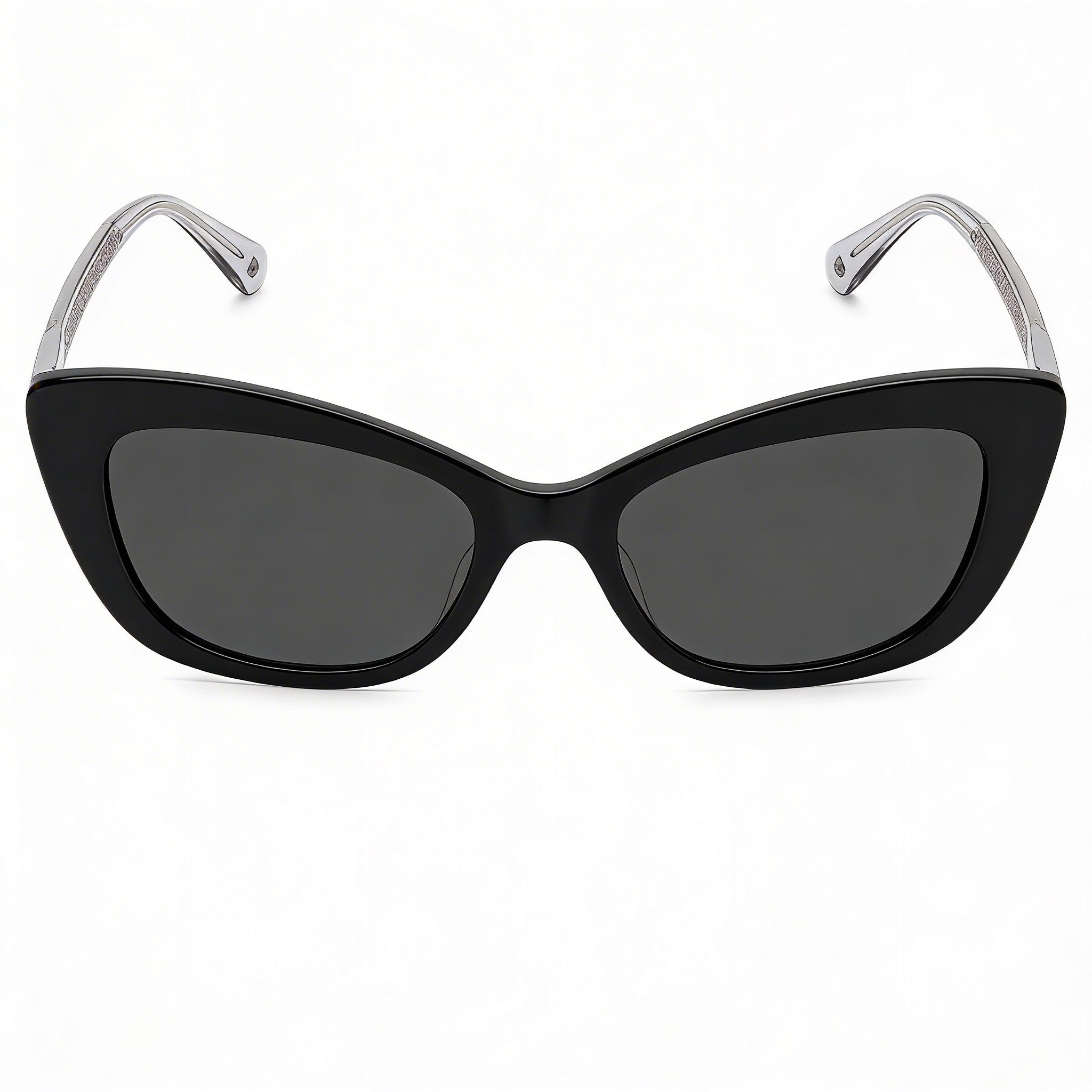 kate spade new york Modern Cat Eye Unisex Black Grey Plastic Black Lens 100% UV Protection 54mm, Photo 2