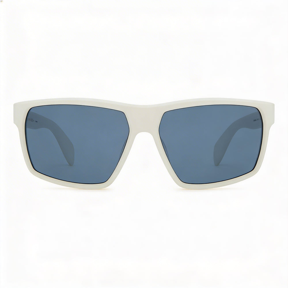 Rag & Bone Wayfarers Unisex Matte Black Polycarbonate Gold Mirror Sunglasses UV Protection 58mm