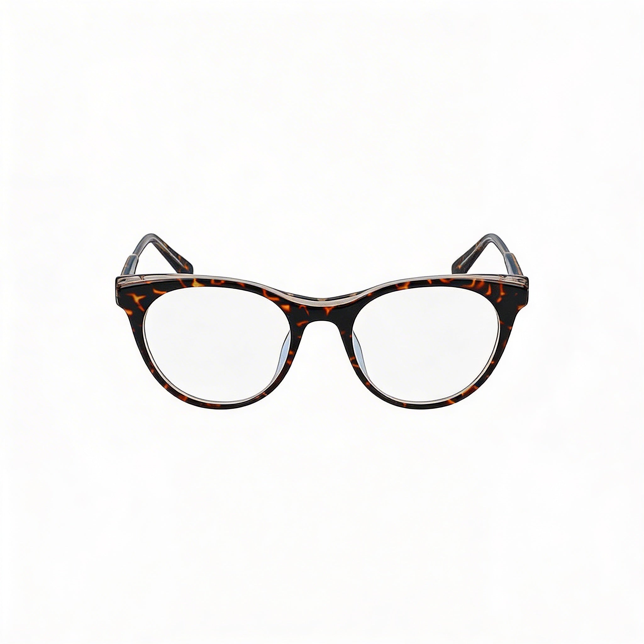 Calvin Klein Ckj19107 Women's Full Rim Cat Eye Dark Havana Frame Acetate Eyeglasses 52-19-140mm, Photo 2