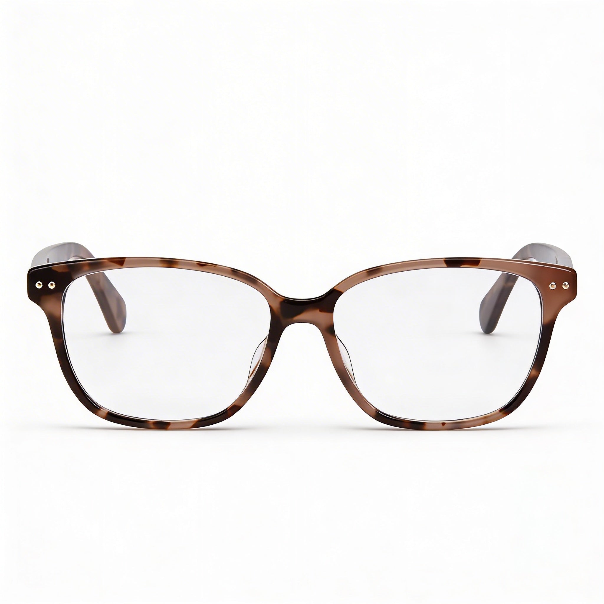 kate spade new york AURELIA/F Women's Dark Havana Acetate Rectangular Squared Optical Eyeglass Frame, 53mm, Photo 2
