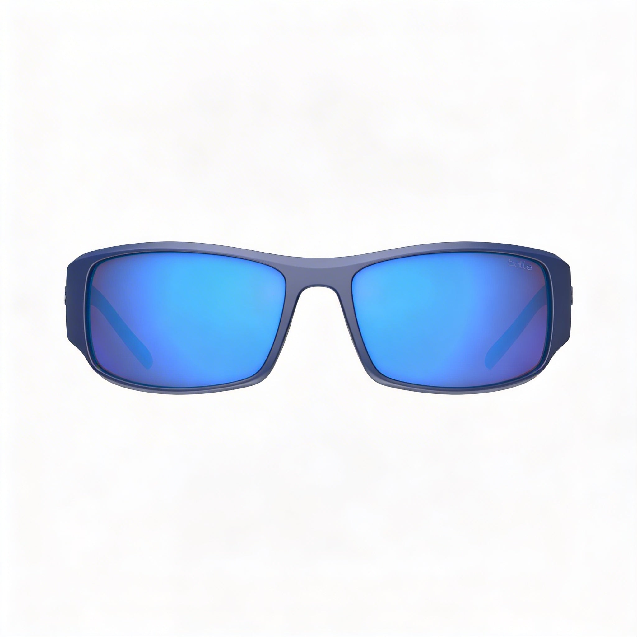 Bollé Casual Unisex Dark Blue Matte Acetate Wrap-around Frame with Polycarbonate UV Lenses 63mm, Photo 2