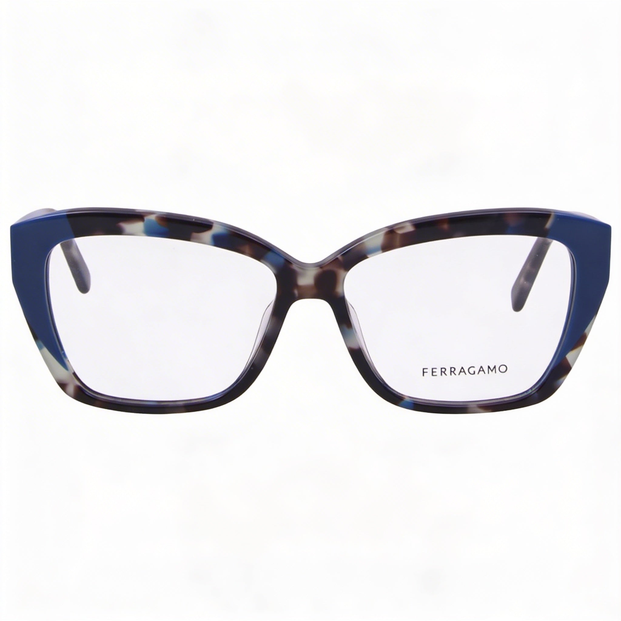Salvatore Ferragamo Sf2938n Unisex Metal Blue Tortoise Deep Turquoise 53mm, Photo 2