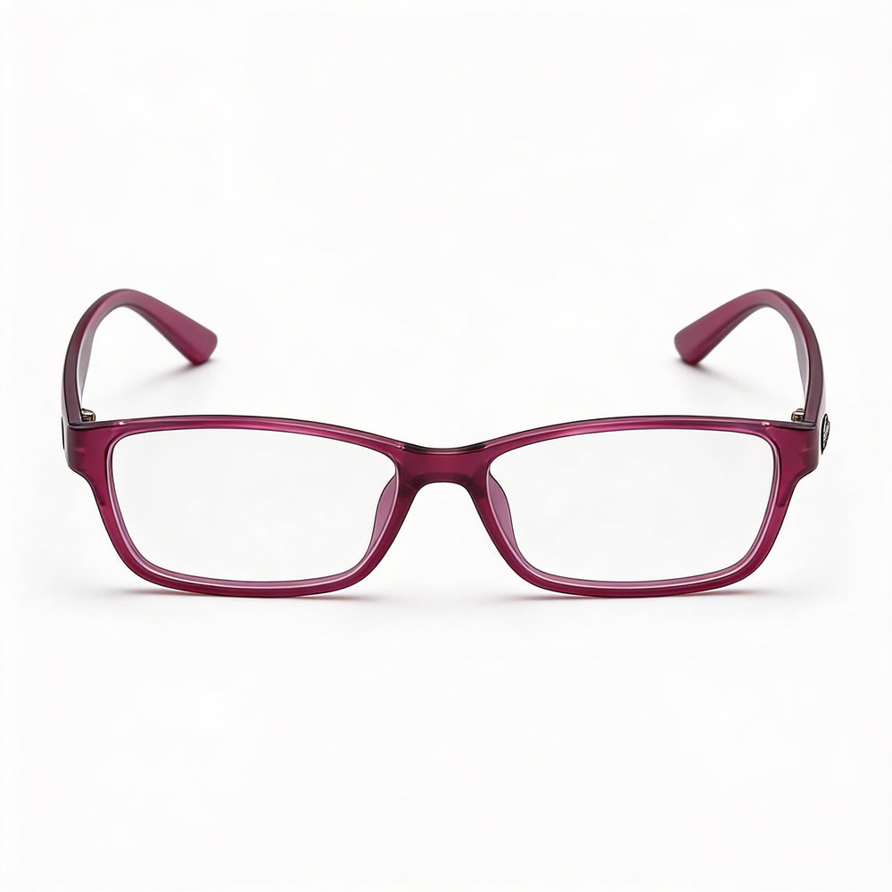 Lacoste Women's L3803b Mi Fuchsia Glitter Plastic Frame Eyewear with 51mm Lens Width, 14mm Bridge, and 135mm Temples