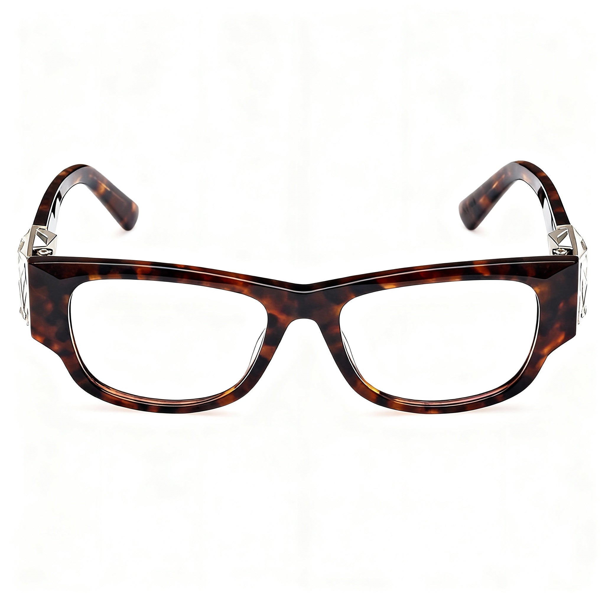 Swarovski SK5473 Women's Modern Havana Plastic Frame Polarized Polycarbonate Sunglasses 54mm