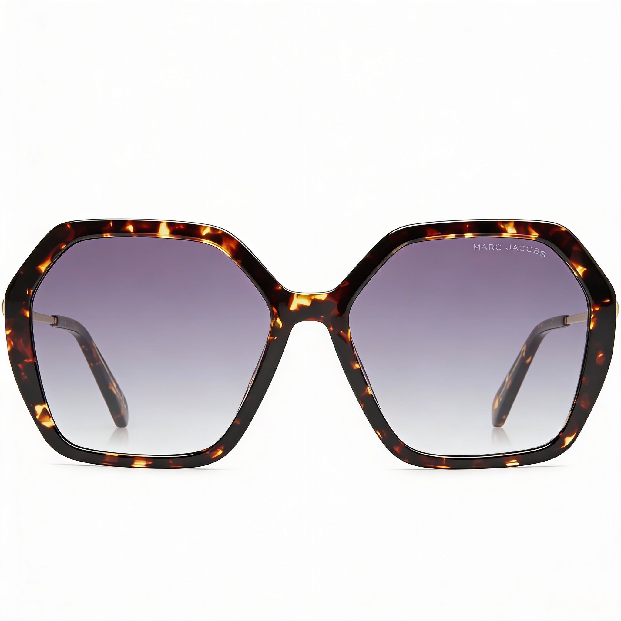 Marc Jacobs Fashion Women’s Havana Grey Acetate Non-Polarized UV 400 Grey Azure Lens Sunglasses 57mm, Photo 2