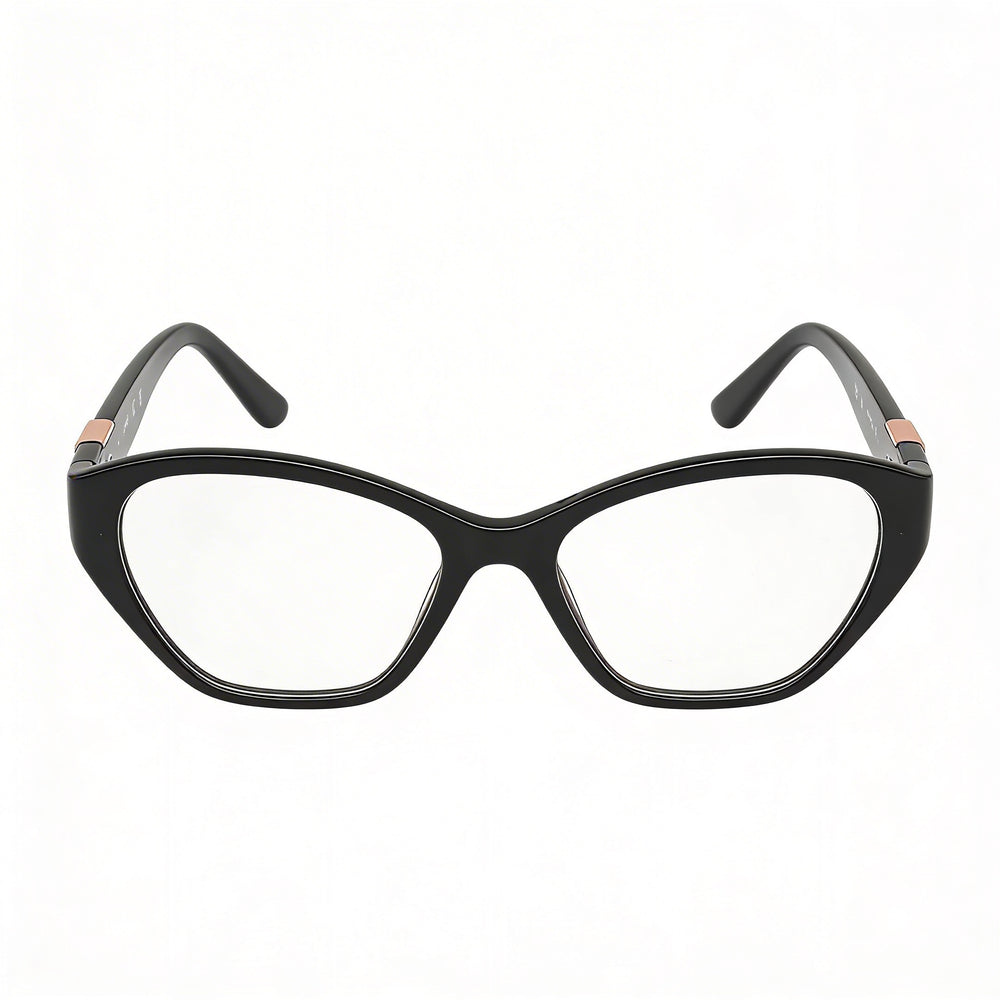 GUESS Gu50162 Gafas de mujer con montura azul y negra brillante de 53 mm