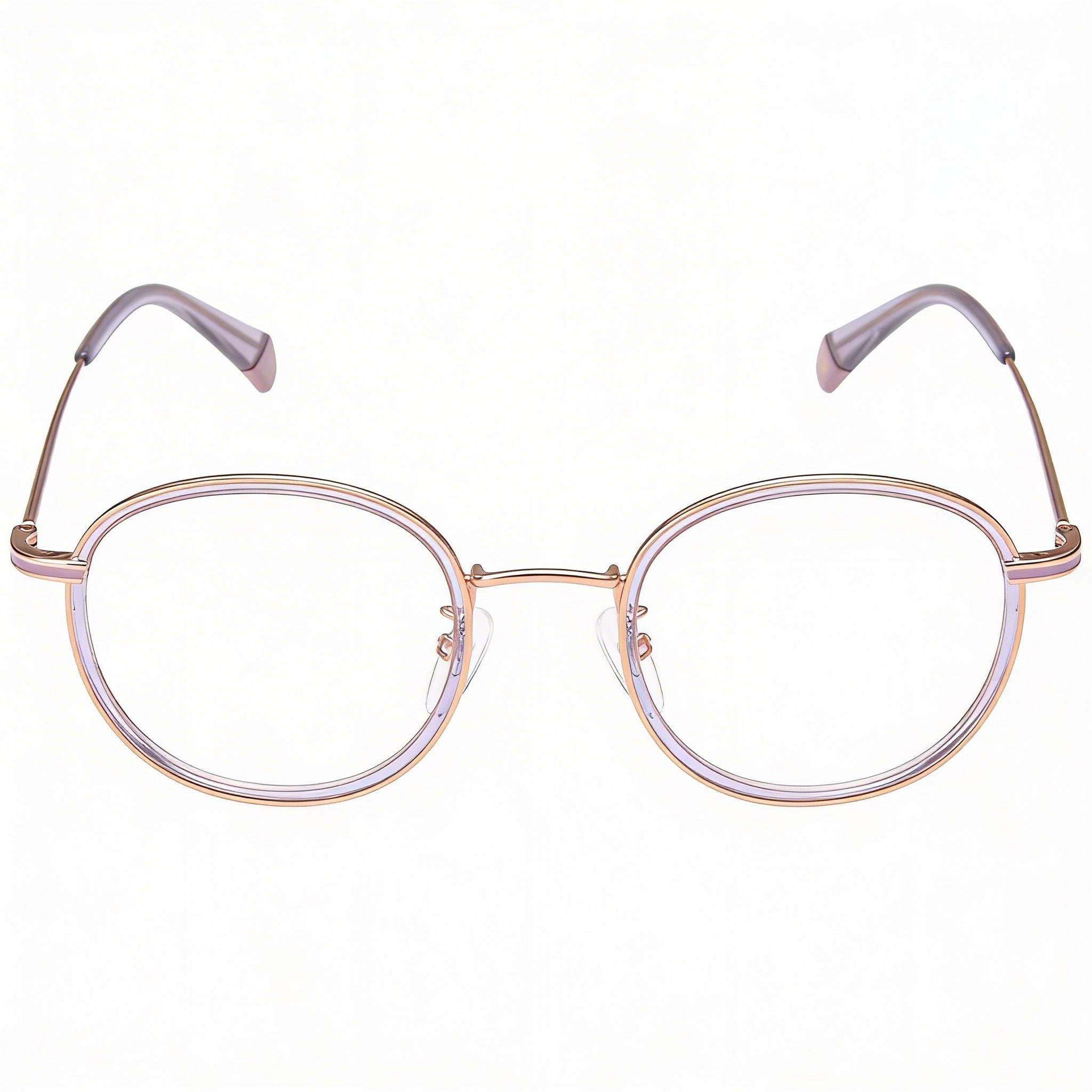 Polaroid PLD D366/F Gold Purple Stainless Steel Asian Fit Unisex Optical Eyeglasses 48mm, Photo 2