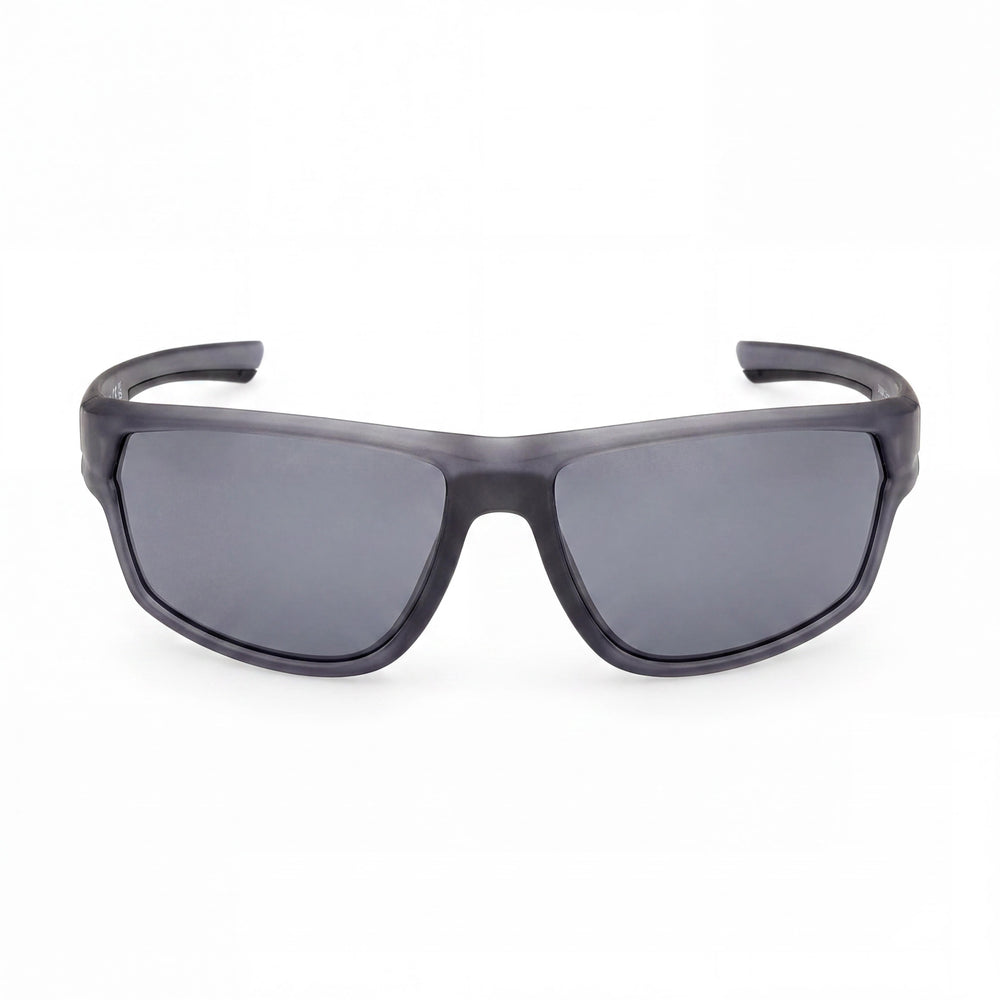 Gafas de sol BMW MOTORSPORT para hombre, modernas, de metal, rectangulares, inyectadas, armazón gris, lentes polarizadas humo, UV 66-16-130