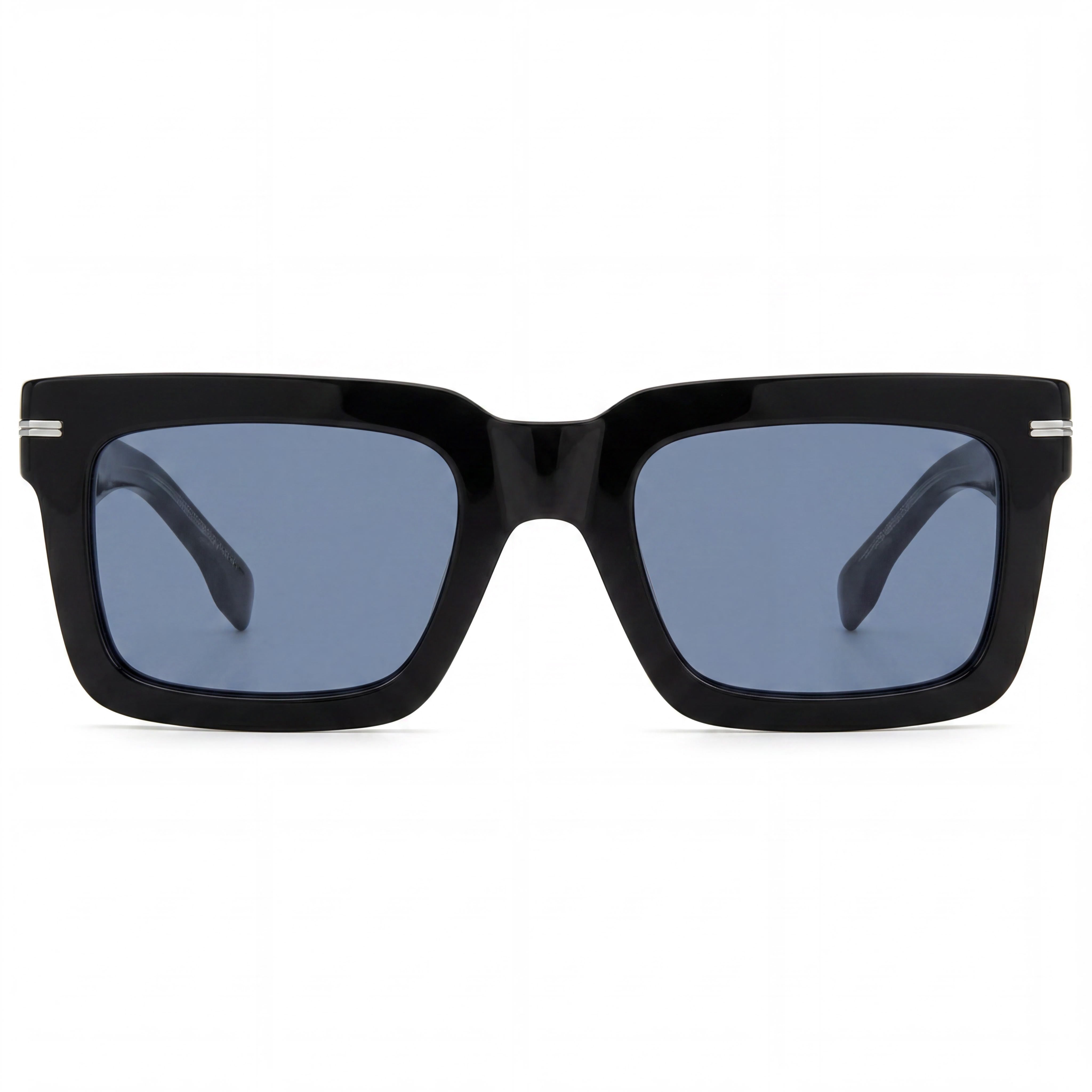 Gafas de sol cuadradas Hugo Boss 1501/S negras para hombre, 51 mm, Photo 2
