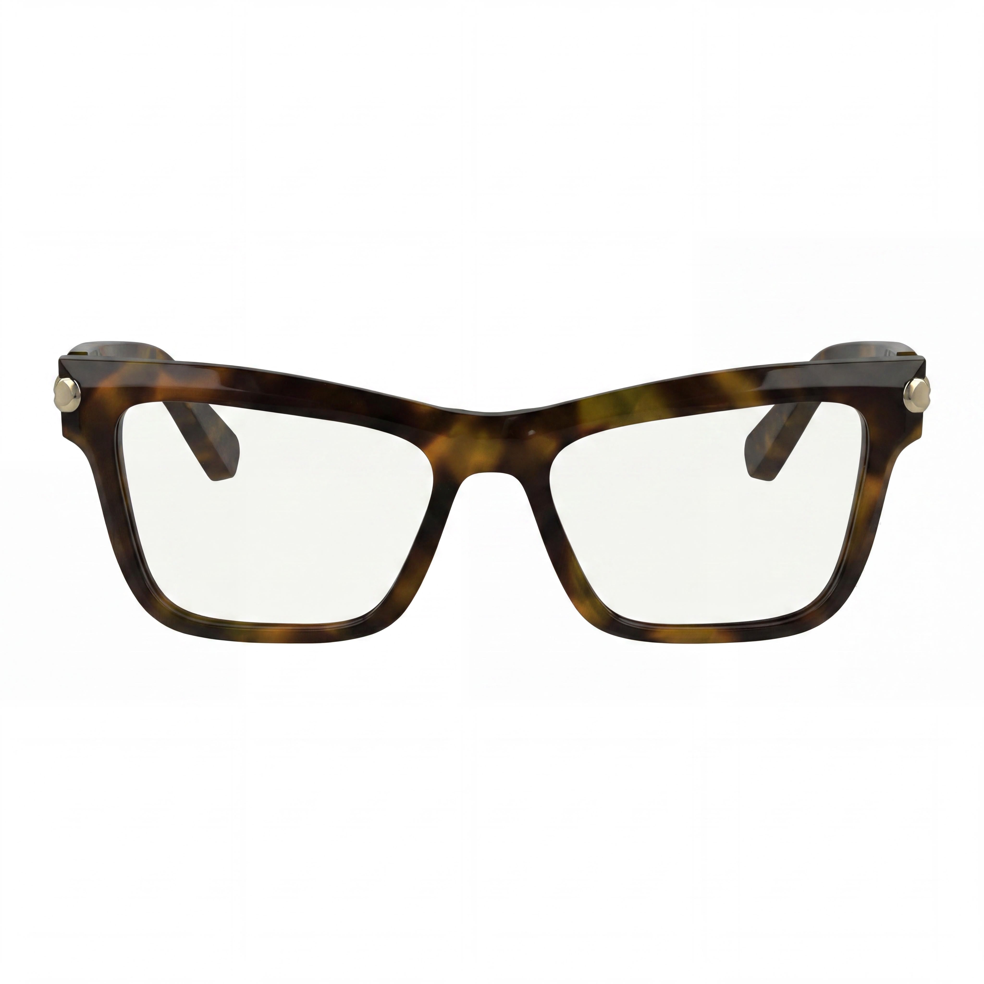 Montura de acetato Longchamp Lo2766 para mujer en color Marrón Verde Habana, 53 mm de ancho de lente, 17 mm de puente, Photo 2