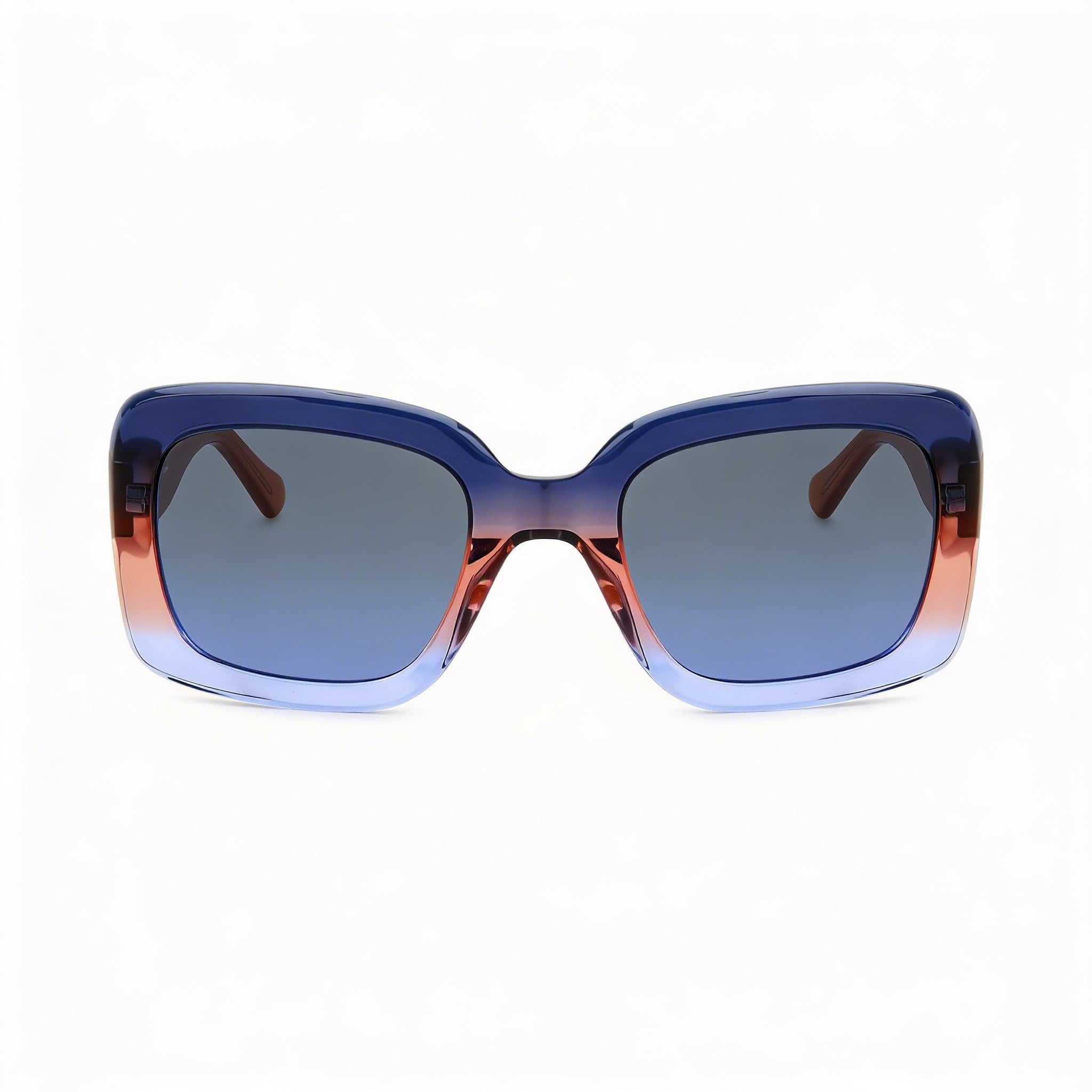 kate spade new york Bellamy/S Women's Plastic Beige Grey Frame Blue Beige Lens 52mm UV Protected Non-Polarized Sunglasses, Photo 2
