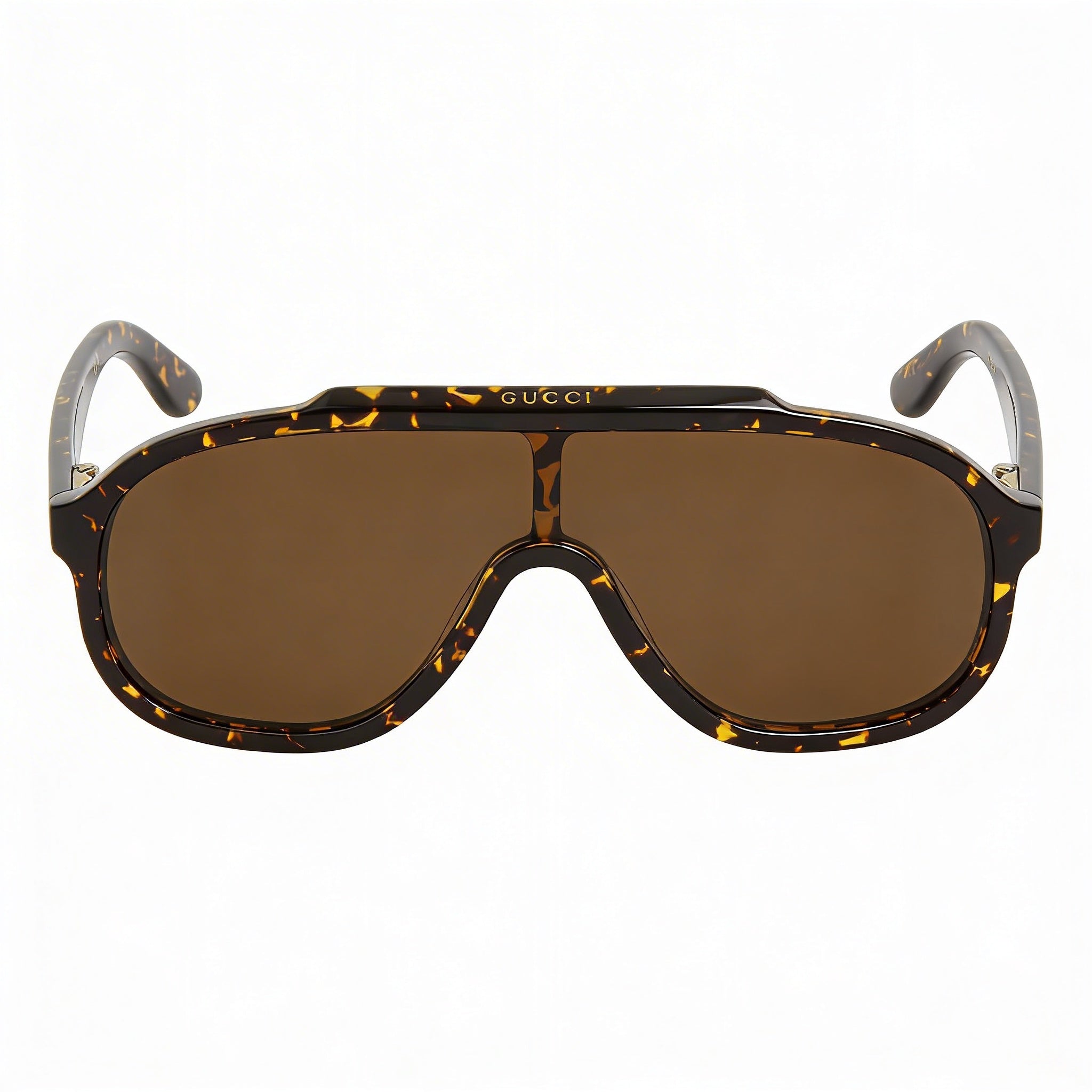Gucci Men's Aviator GG1038S Havana Brown Acetate Sunglasses with Brown Lenses & UV Protection 99mm, Photo 2
