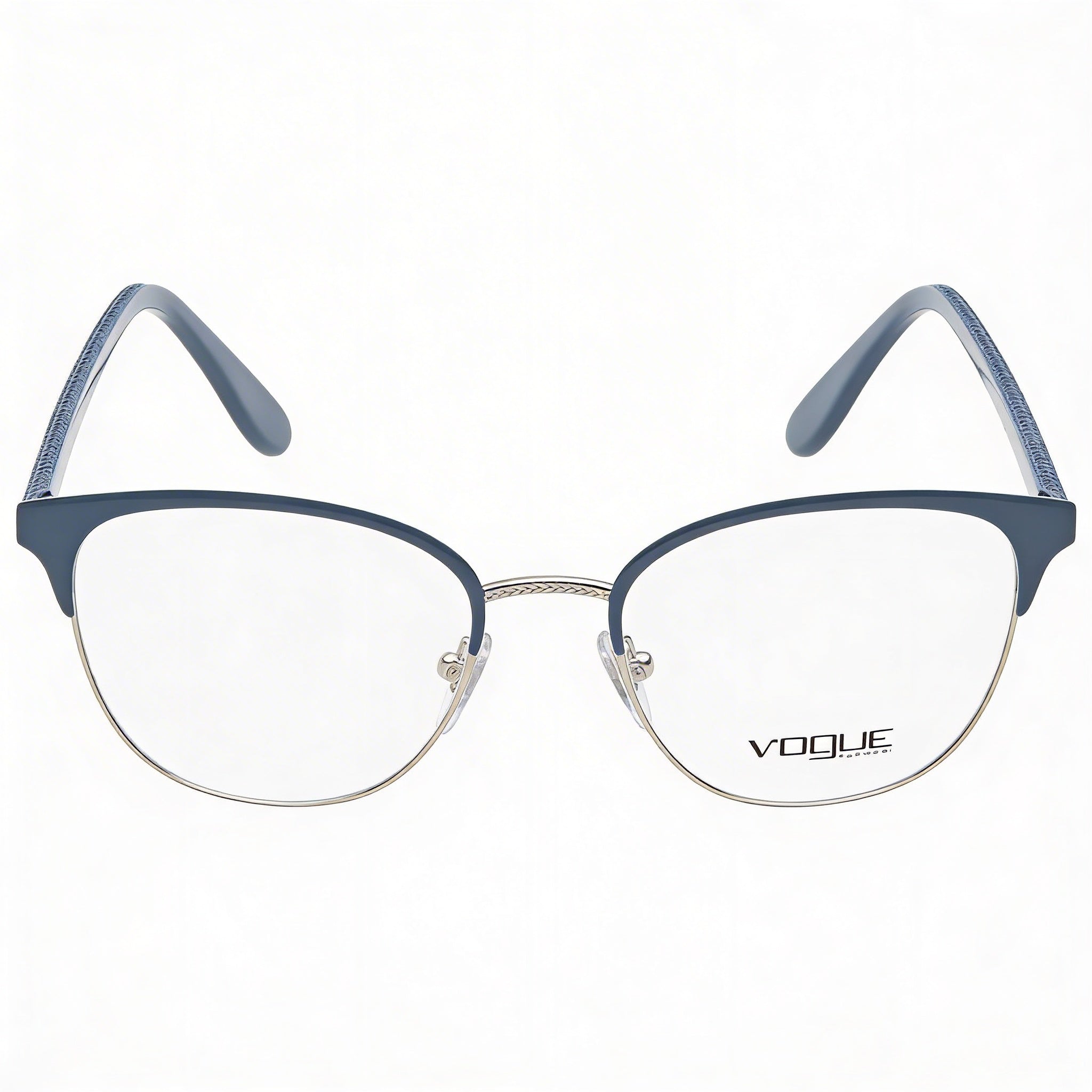 Vogue Eyewear Vo 4088 Women's Blue/Silver Plastic Frame Eyewear with 50mm Lens, 18mm Bridge, 140mm Temple, Photo 2