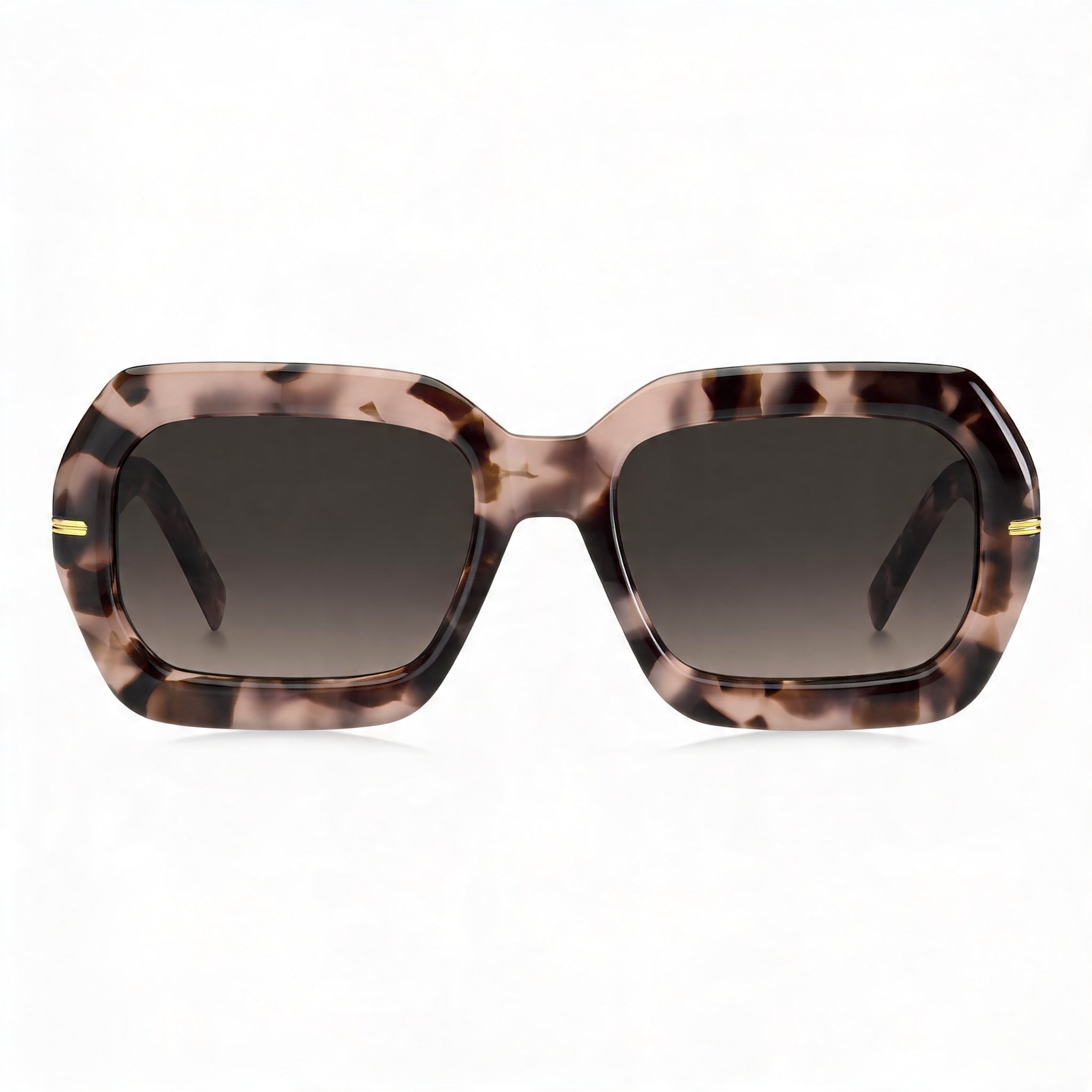 Hugo Boss BOSS 1732/G/S Women's Pink Havana Acetate Frame Brown Shaded Lens UV Protection Sunglasses 54mm, Photo 2