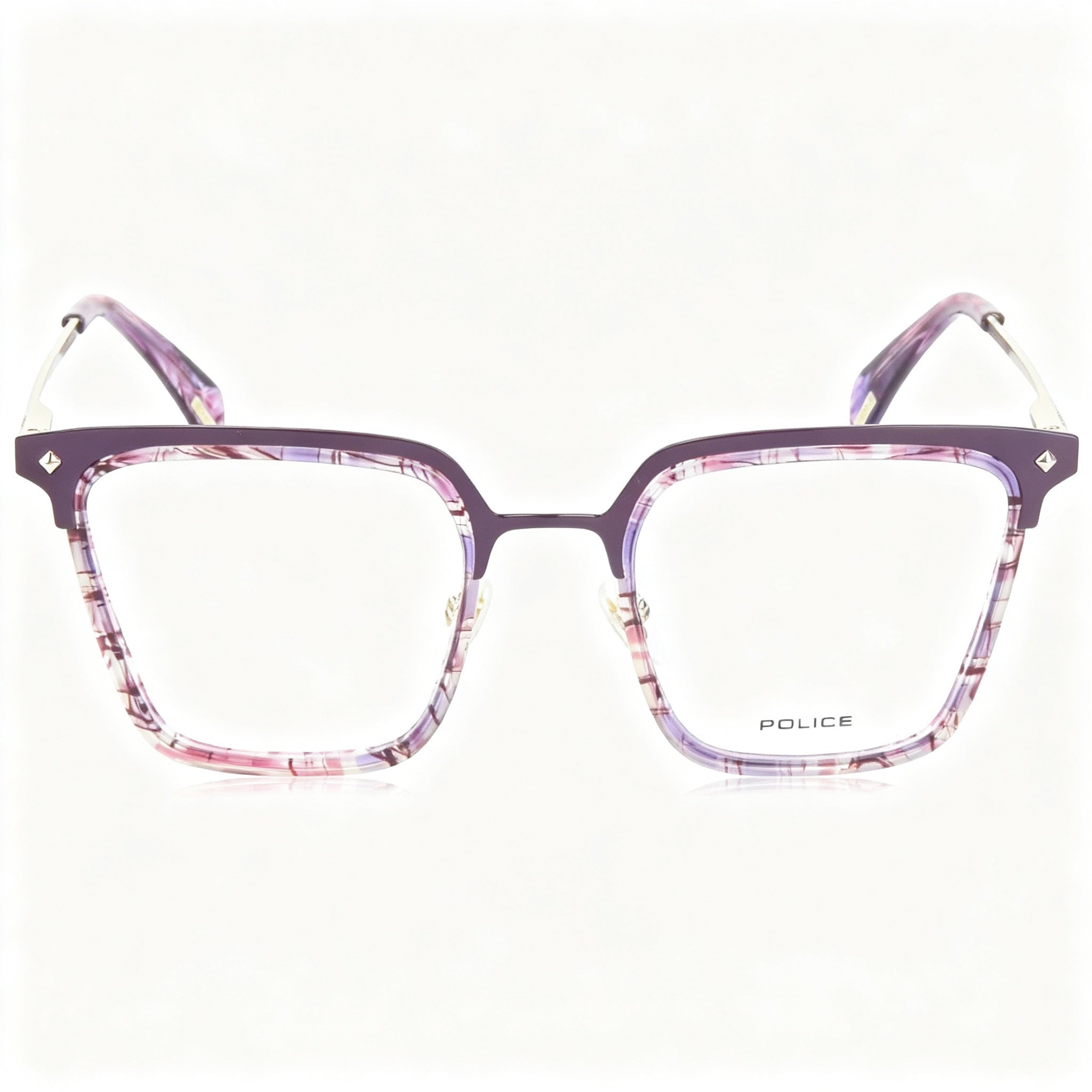 Police VPLG25 Modern Unisex Acetate and Metal Frame Non-Polarised Eyewear 0492 51mm