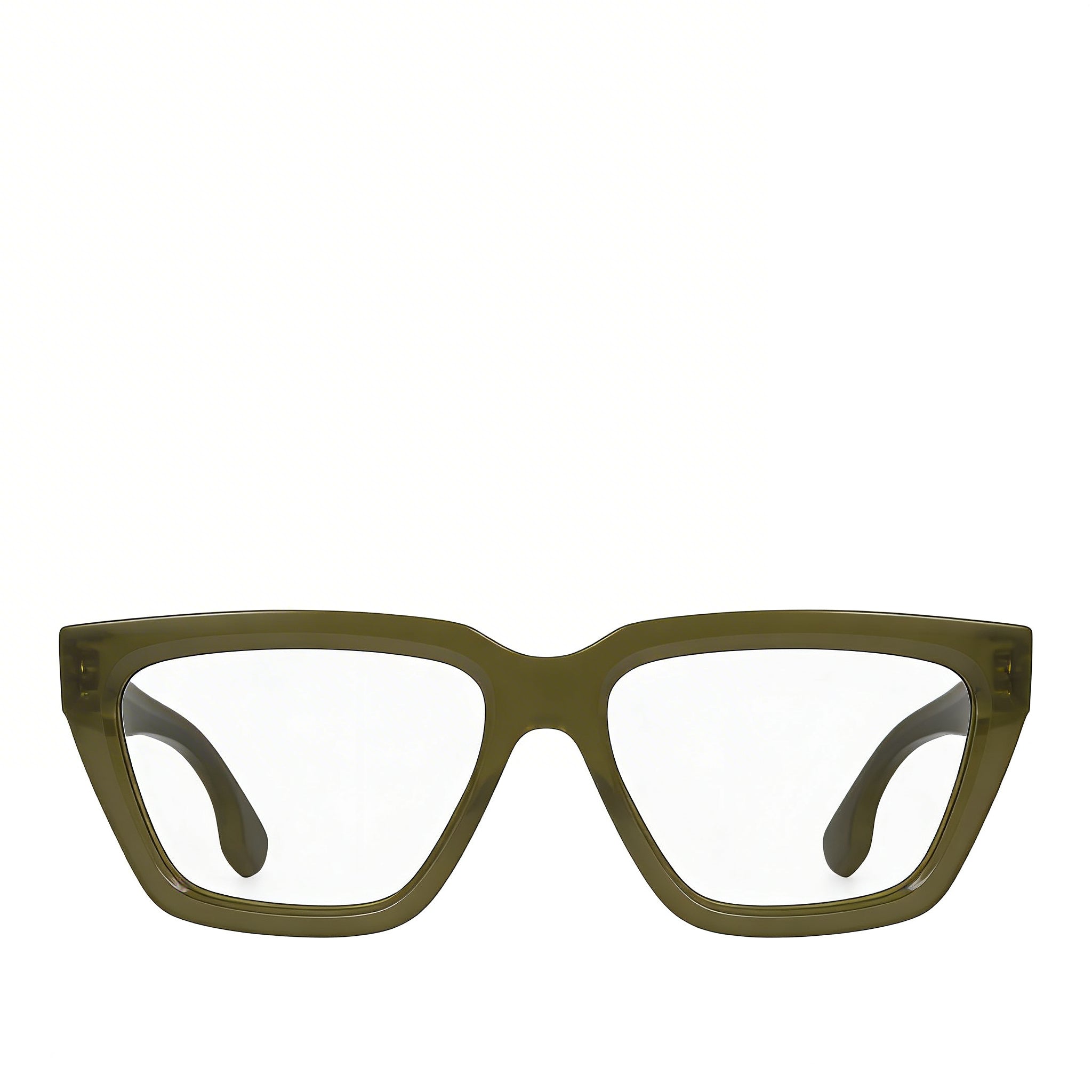 Victoria Beckham Modern VB2658 Women's Acetate Frame Sunglasses featuring Olive Lenses and Frame 53mm, Photo 2