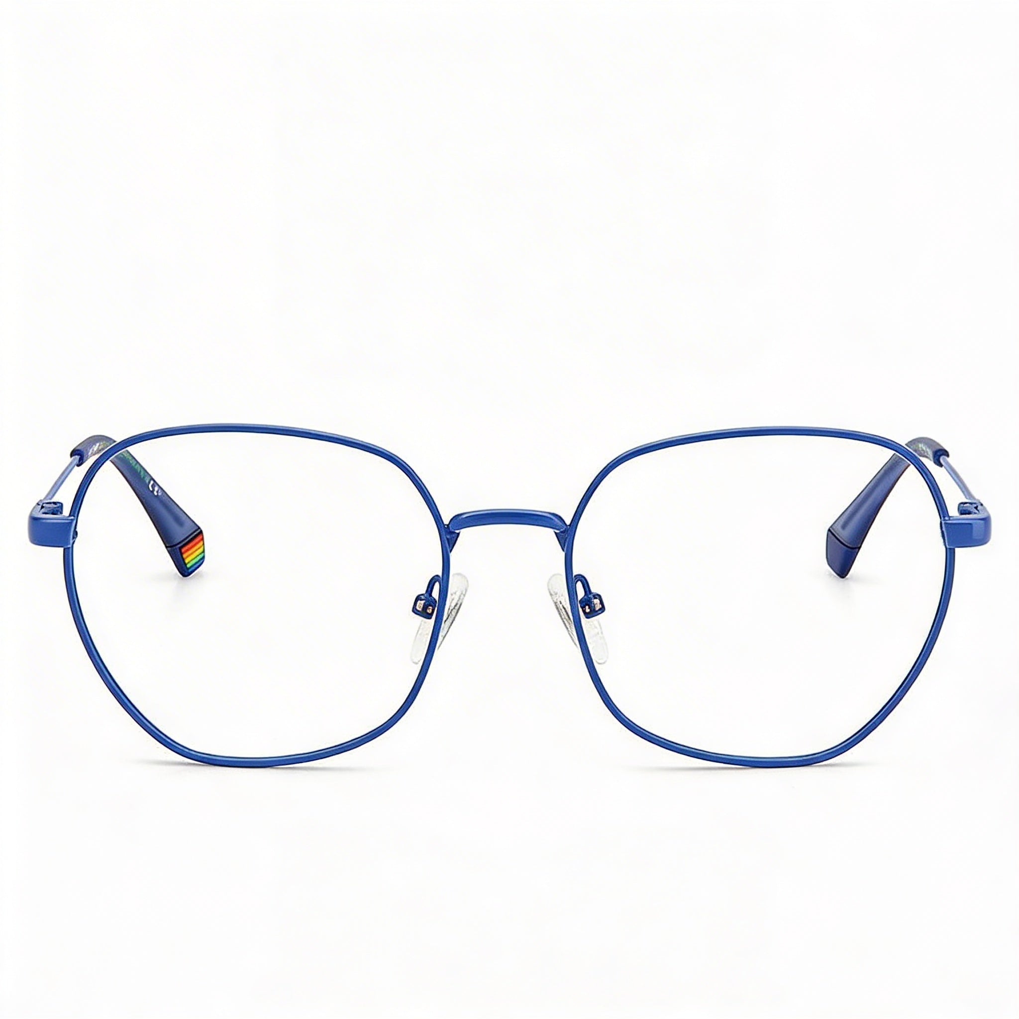 Polaroid Eyewear Pld D450 Women's Metal Frame Eyeglasses, Azure, 54mm Lens, 18mm Bridge, 145mm Temple, Photo 1