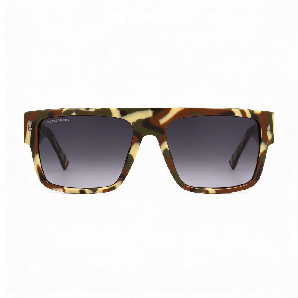 DSQUARED2 Icon 0003/S Unisex Camo Plastic UV Protection Sunglasses 56-18-145