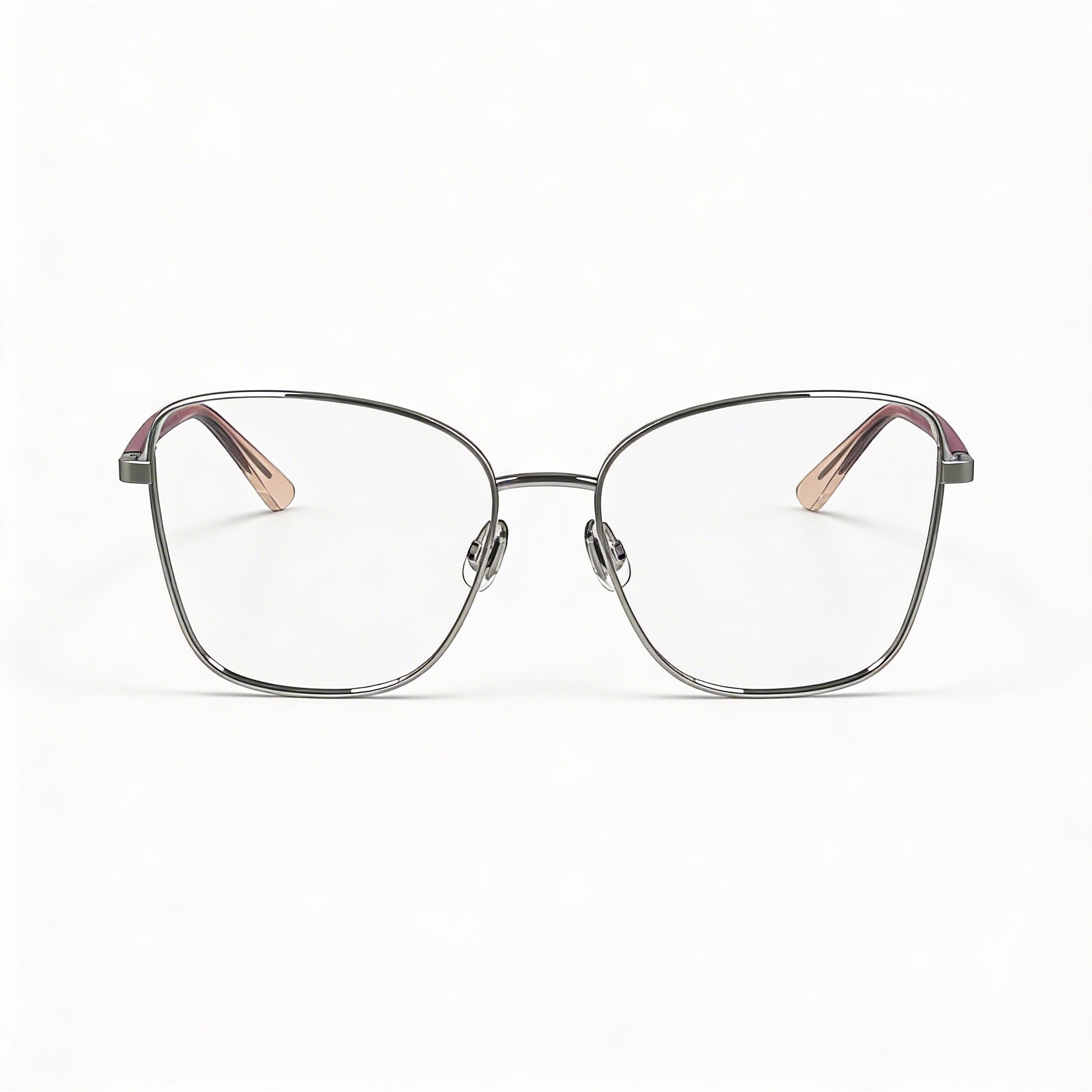 Calvin Klein Ck23128 Women's Silver Metal Frame Sunglasses with Polycarbonate Lenses - Lens Width 55mm, Bridge 16mm, Temple 140mm, Photo 2