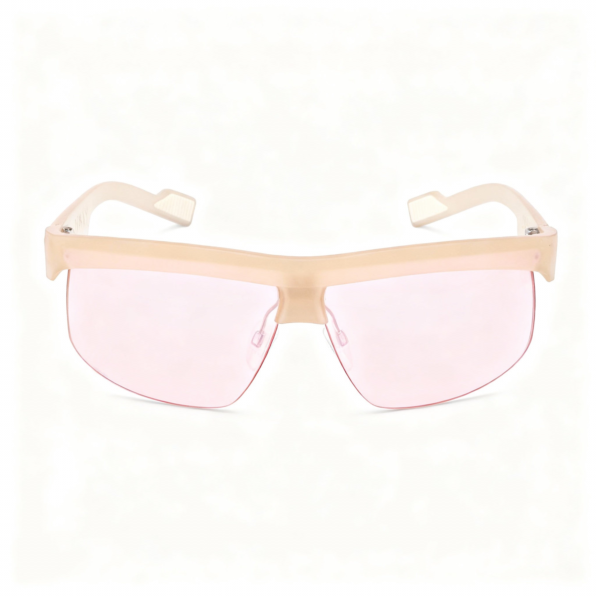 Gafas de sol DKNY Classic para mujer, color nude, con protección UV, lentes rosas no polarizadas, ancho de lente: 66 mm, puente: 4 mm, patilla: 140 mm, Photo 2