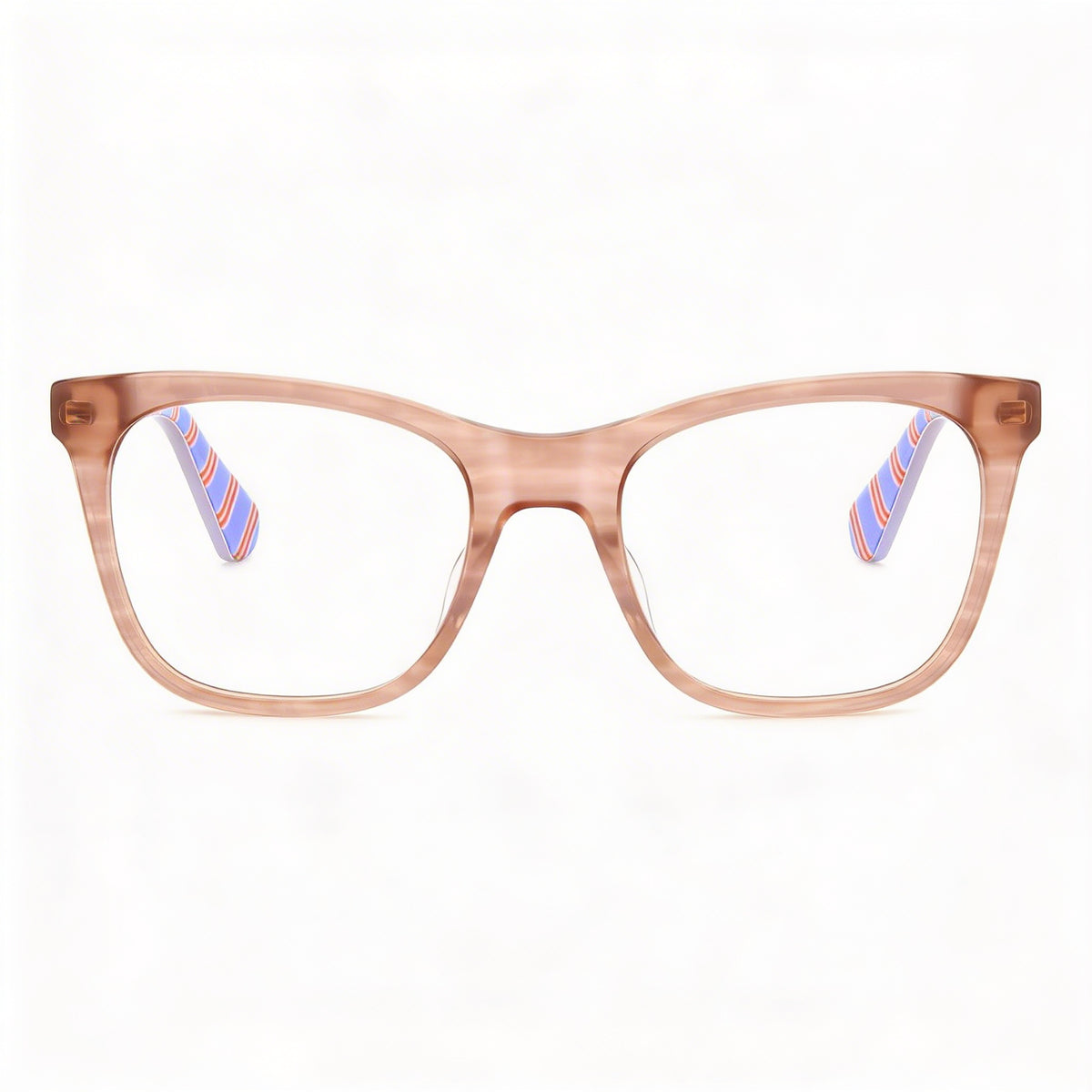 Gafas ópticas de mujer Kate Spade New York Temperance con montura de plástico habana beige, lente de 49 mm, Photo 2