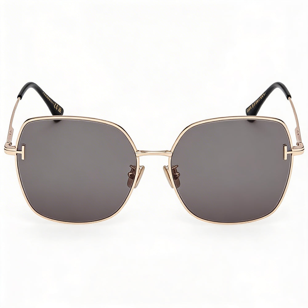 Tom Ford Classic Rose Gold Metal Unisex Non-Polarized Eyewear 59mm