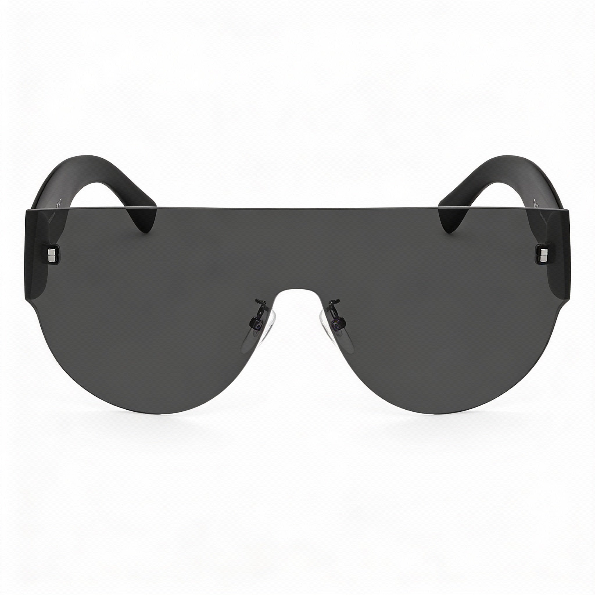 Carrera Modern Unisex Sunglasses Nylon Frame 80s Ir Black White with 99mm UV Protected Lenses, Photo 2