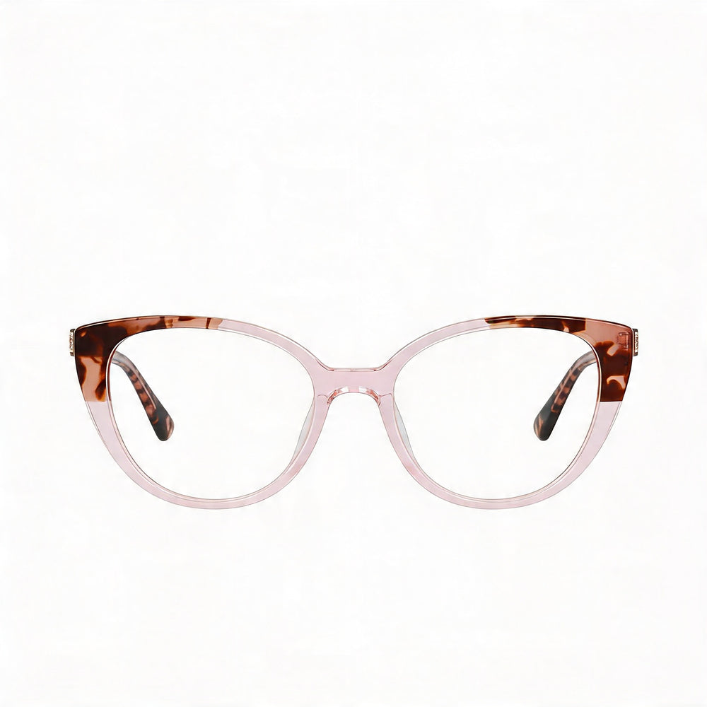 Gafas Anne Klein Ak5092 para hombre, de metal, con cristales ruborizados y lentes transparentes 50-17-135