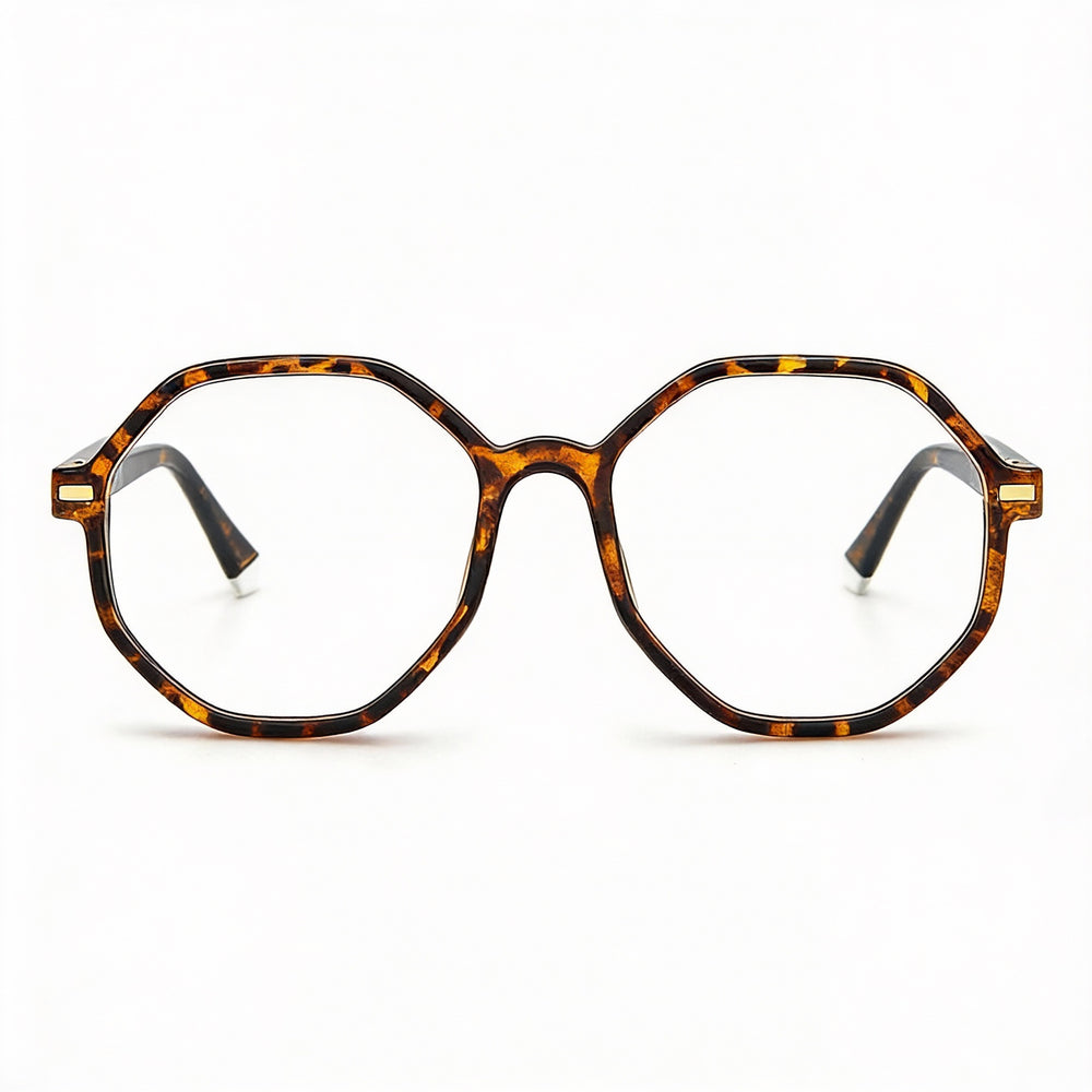 Polaroid Modern Unisex Injected Havana Frame Non- Polycarbonate Lenses Size 6-1-2