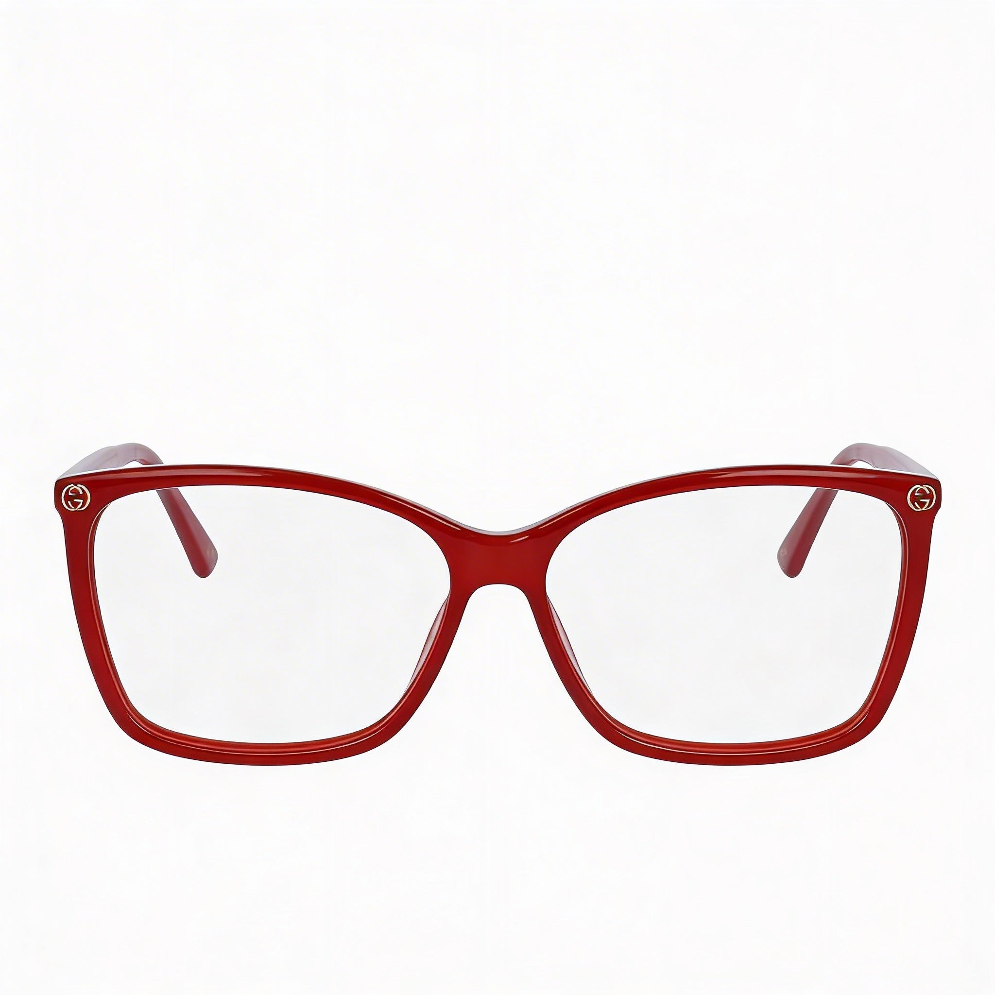 Gucci GG0025O-004 Women's Red Plastic Eyeglasses 56mm, Photo 1