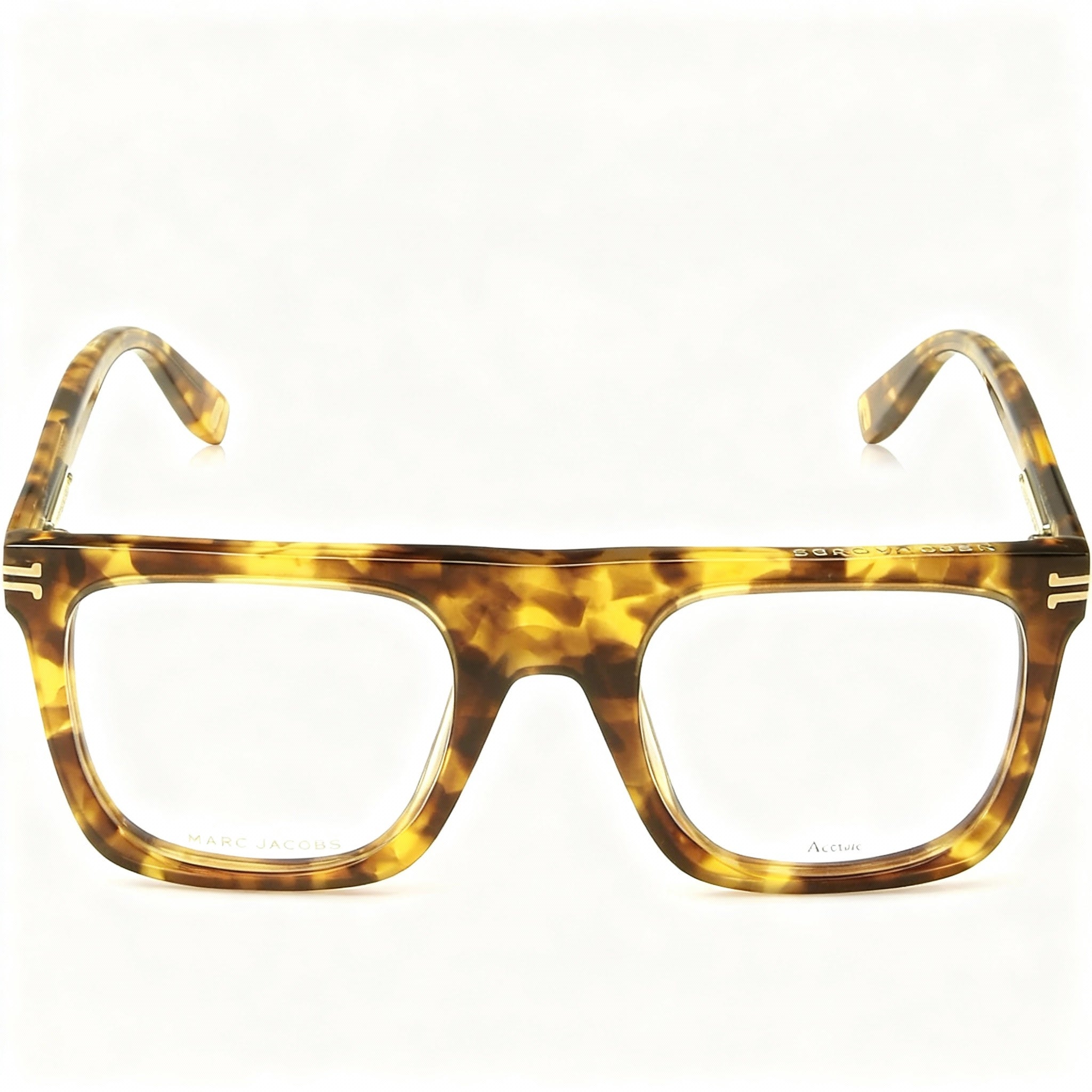 Marc Jacobs Contemporary MJ 1063 Women's Acetate Havana Yellow Non-Polarized Polycarbonate Sunglasses 52mm