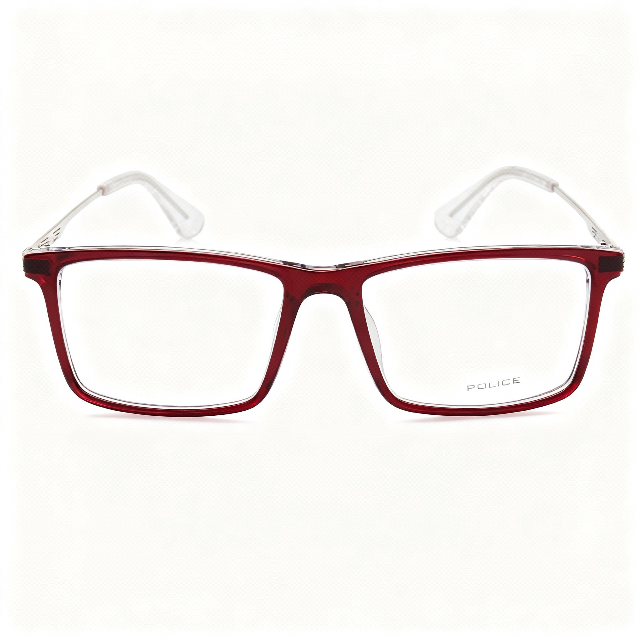 Gafas de sol Police PLD0852 Classic para hombre, montura óptica combinada de metal y aceite burdeos, 52-16-145, Photo 2
