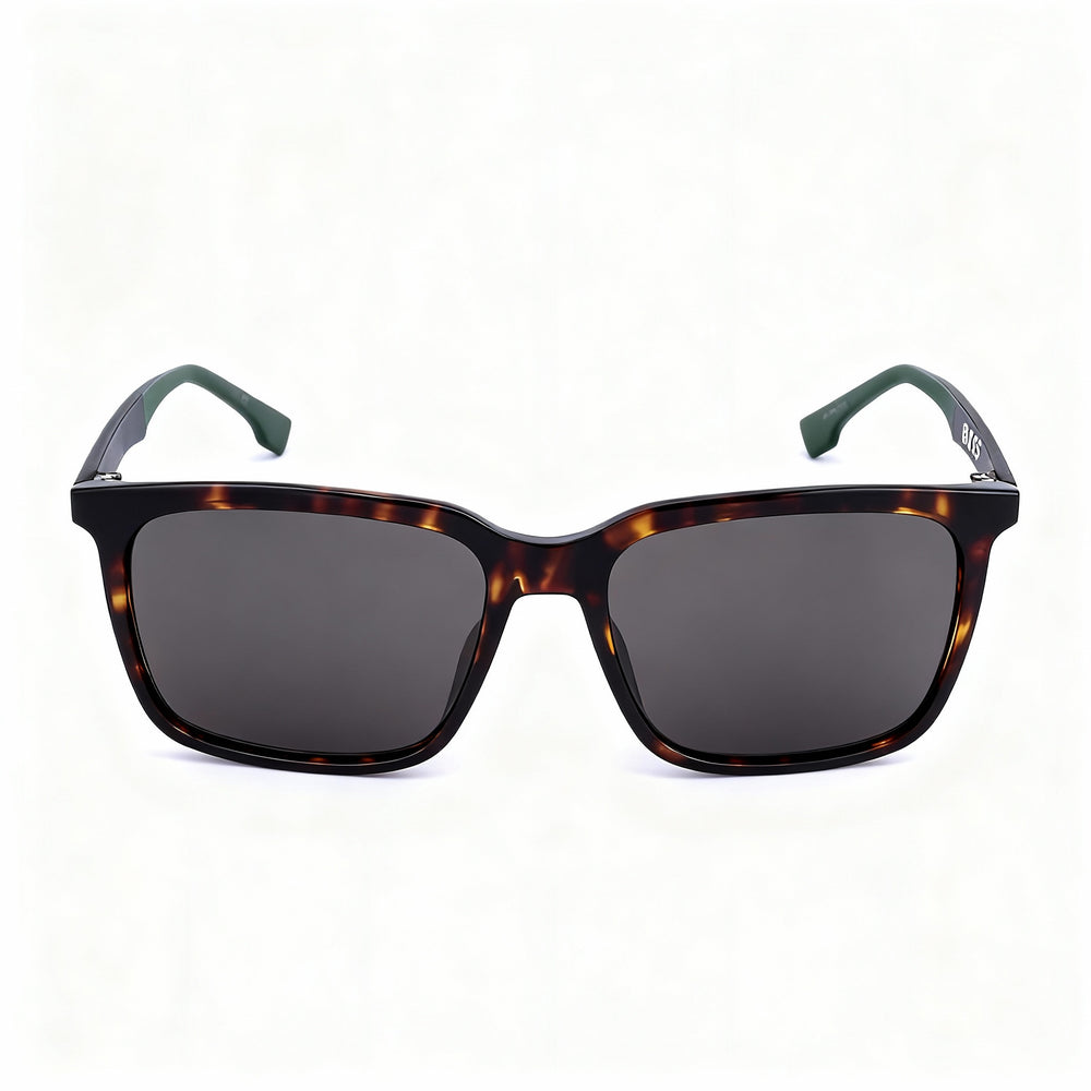 Hugo Boss BOSS 1579/S Men's Tech & Innovation Carbon Fibre Havana Green Grey Antireflex Sunglasses 57-17-150