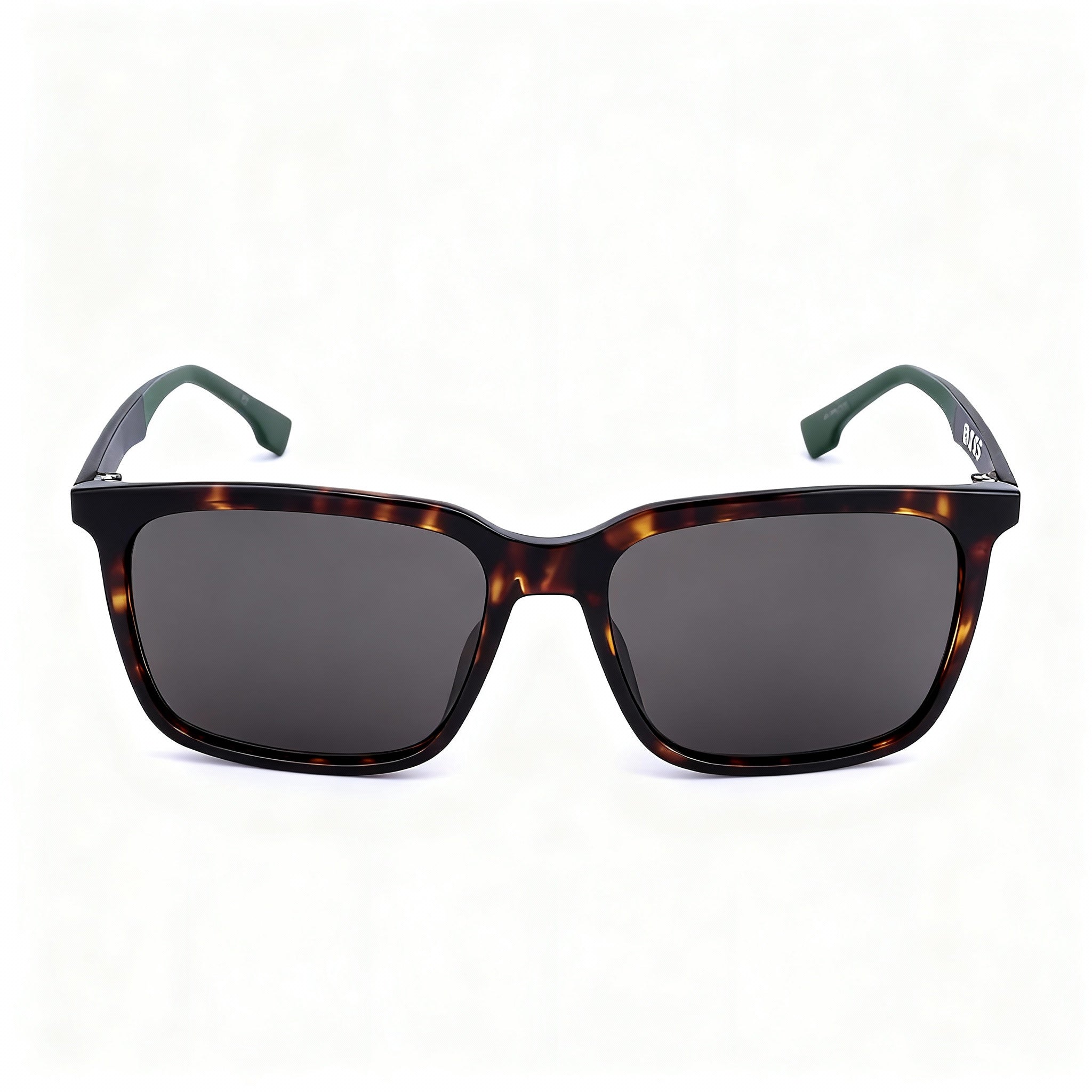 Hugo Boss BOSS 1579/S Men's Tech & Innovation Carbon Fibre Havana Green Grey Antireflex Sunglasses 57-17-150